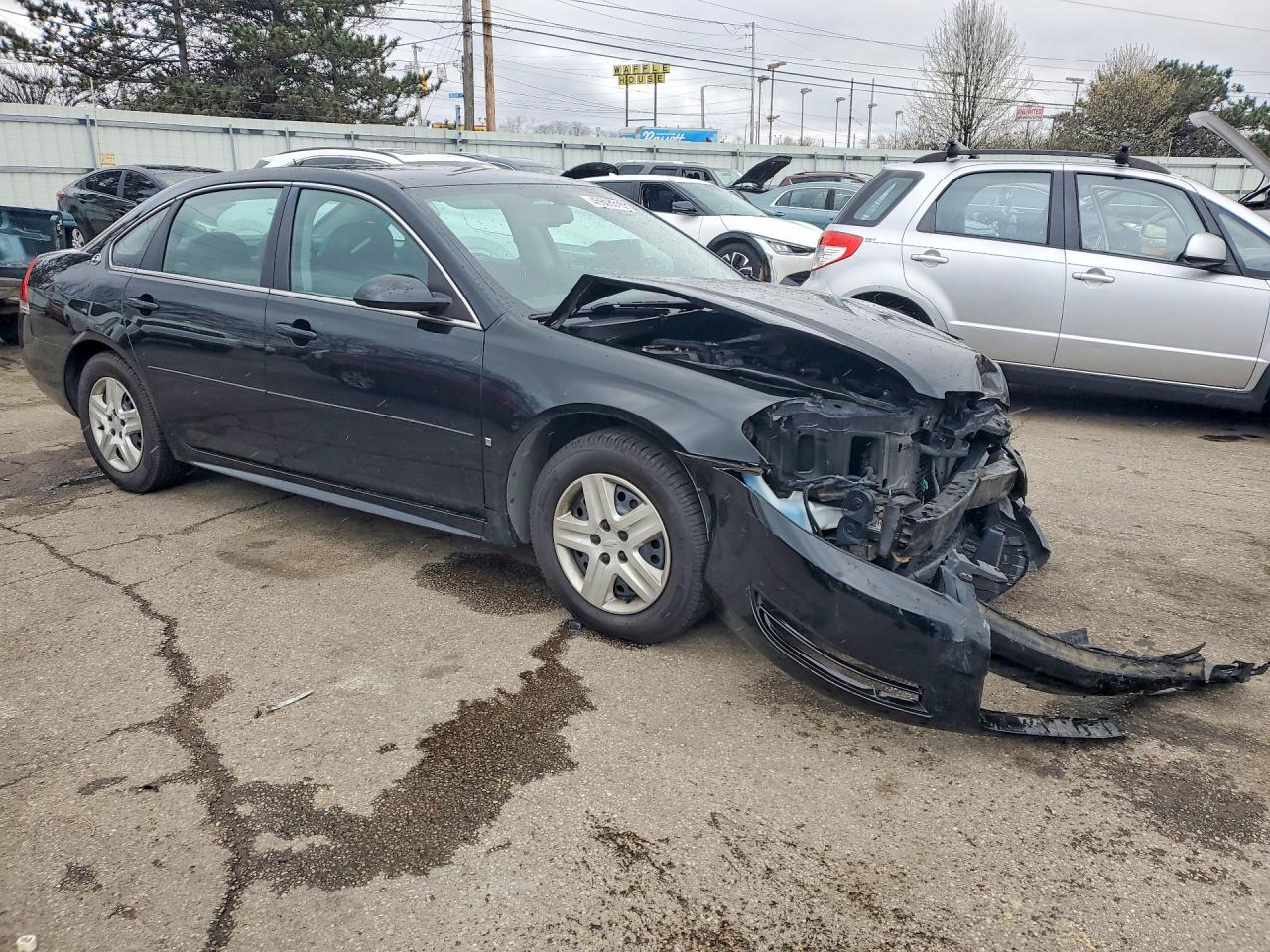 2009 Chevrolet Impala Ls Черный vin: 2G1WB57K091238143