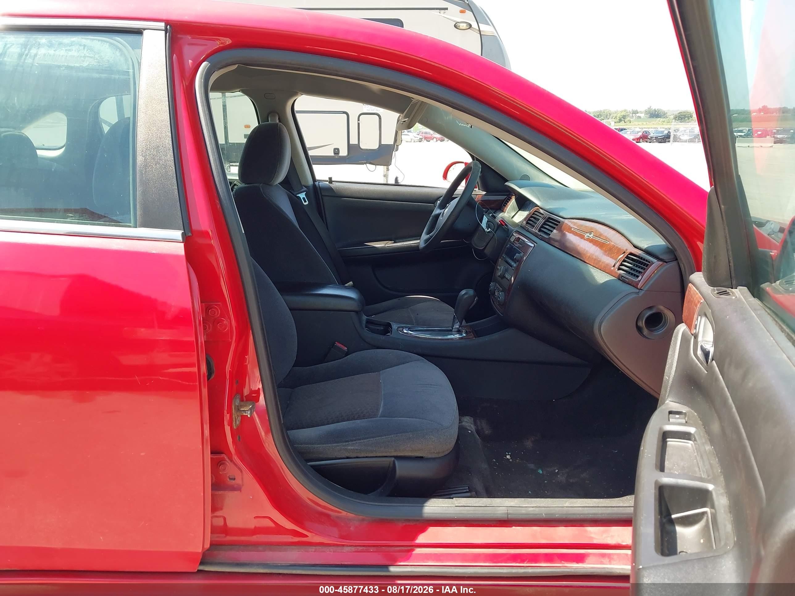 2009 Chevrolet Impala Ls Red vin: 2G1WB57K091251779