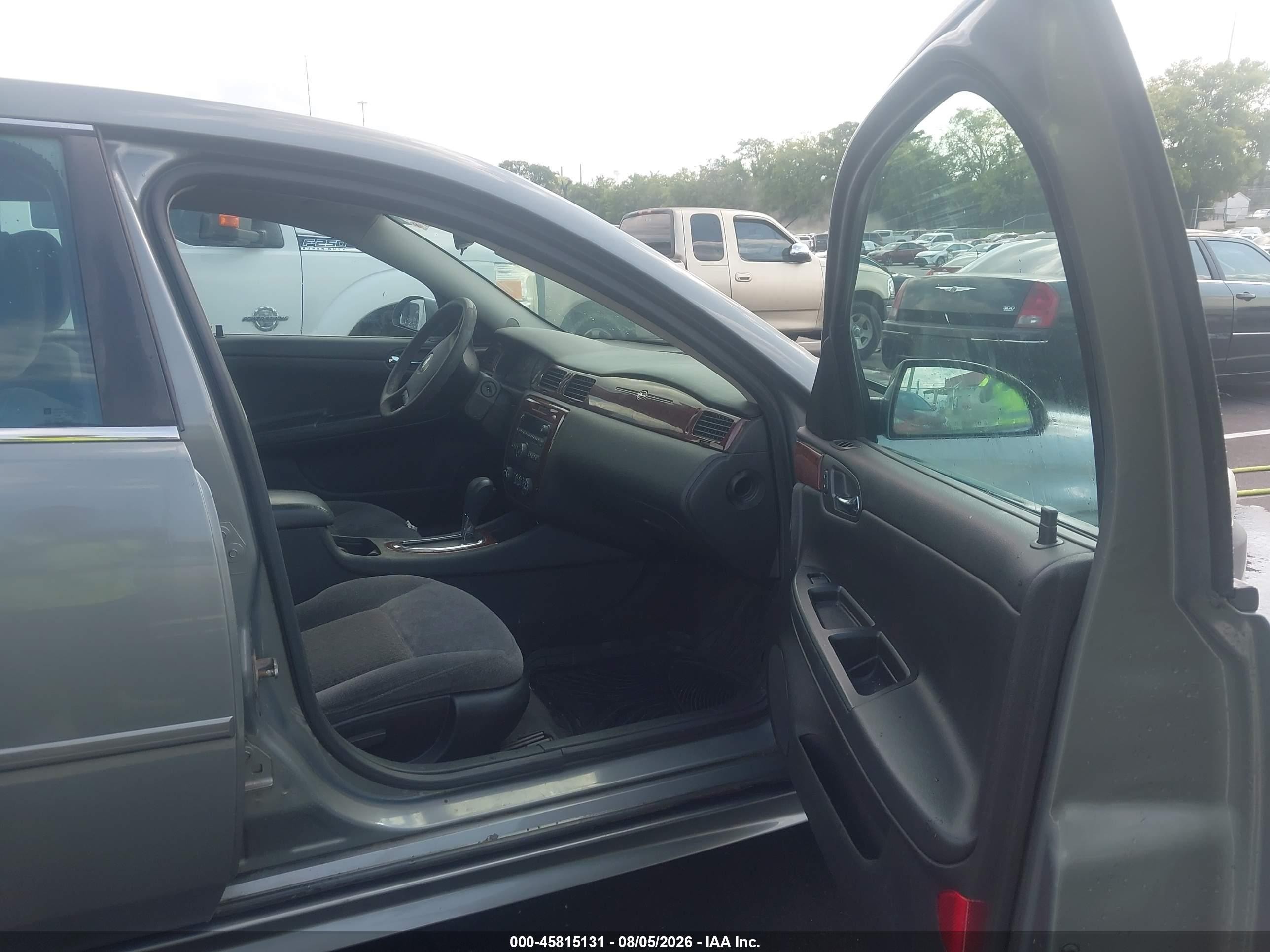 2009 Chevrolet Impala Ls Gray vin: 2G1WB57K191238975