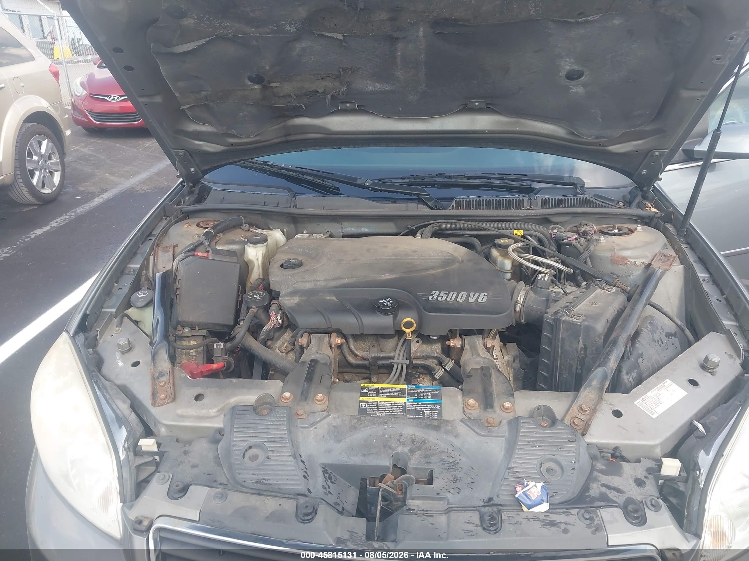 2009 Chevrolet Impala Ls Gray vin: 2G1WB57K191238975