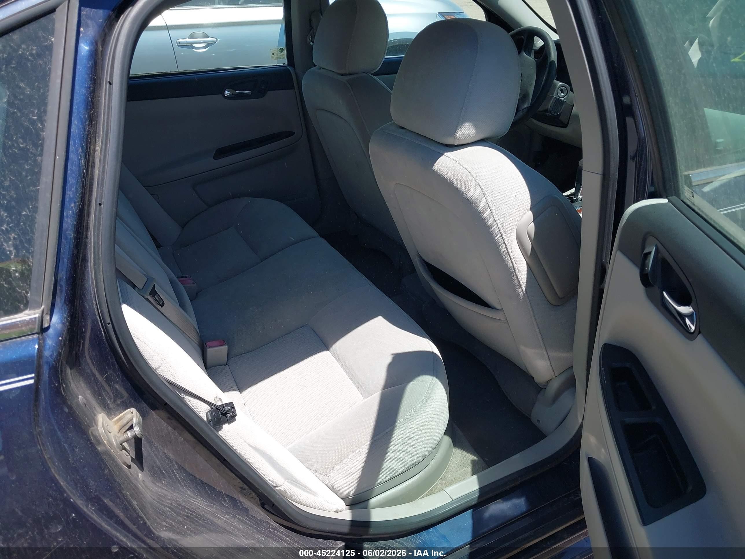 2009 Chevrolet Impala Ls Blue vin: 2G1WB57K191309480