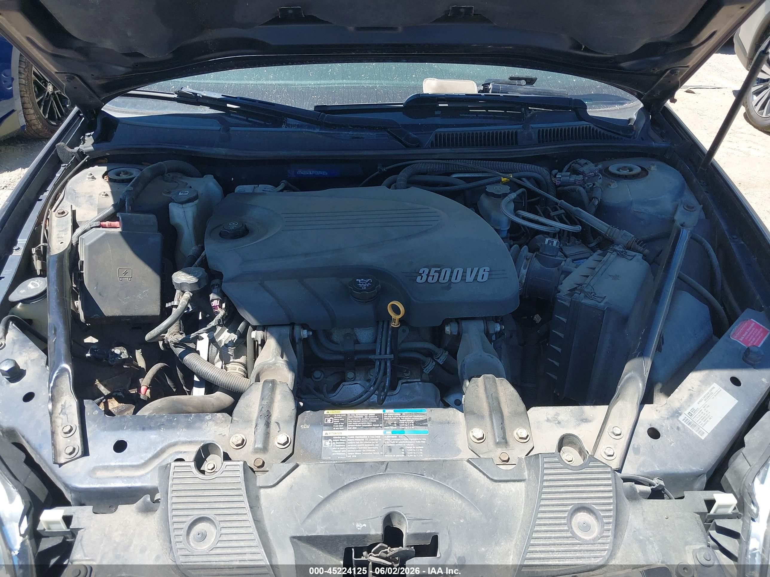 2009 Chevrolet Impala Ls Blue vin: 2G1WB57K191309480
