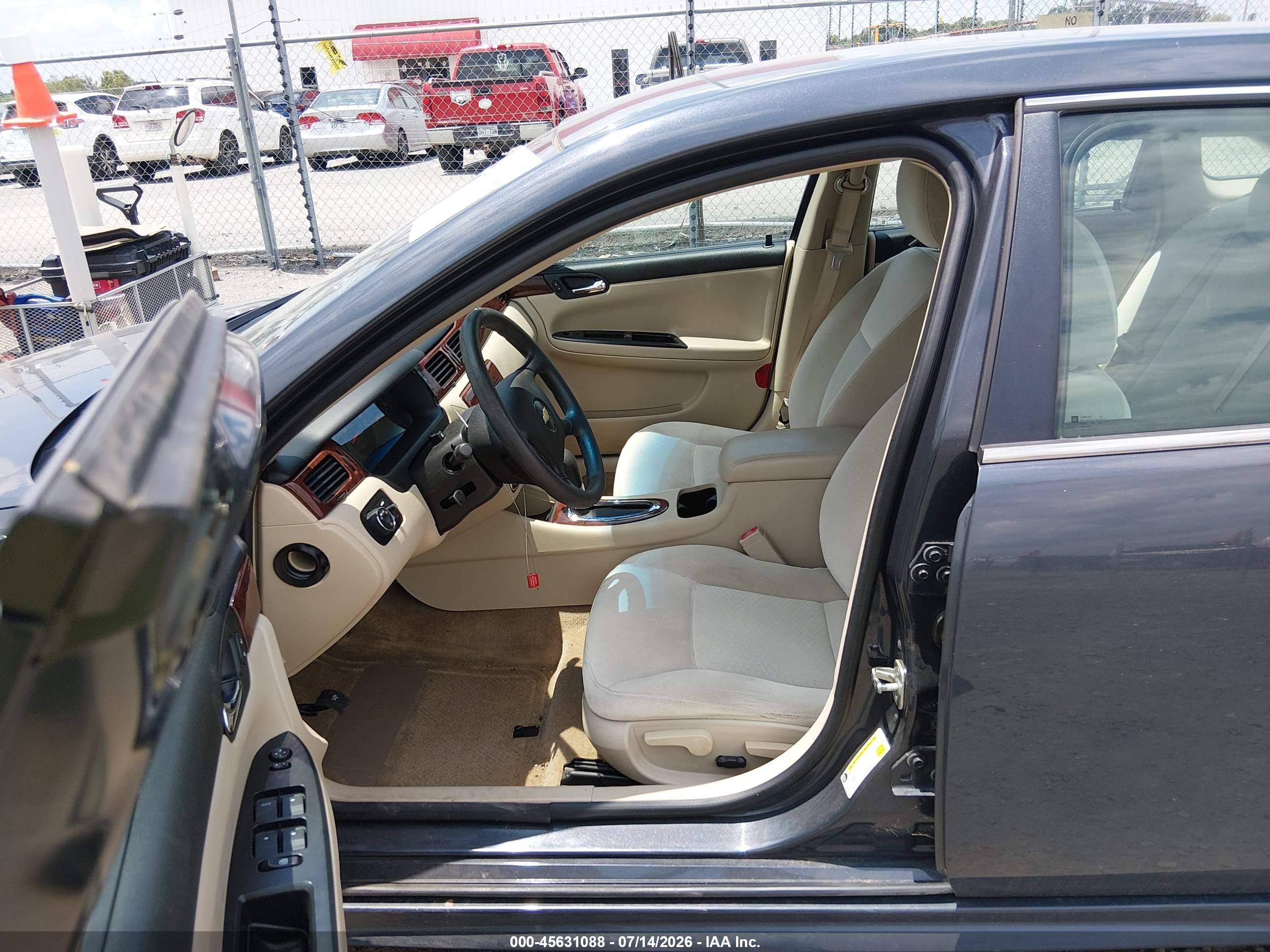 2009 Chevrolet Impala Ls Gray vin: 2G1WB57K291225765
