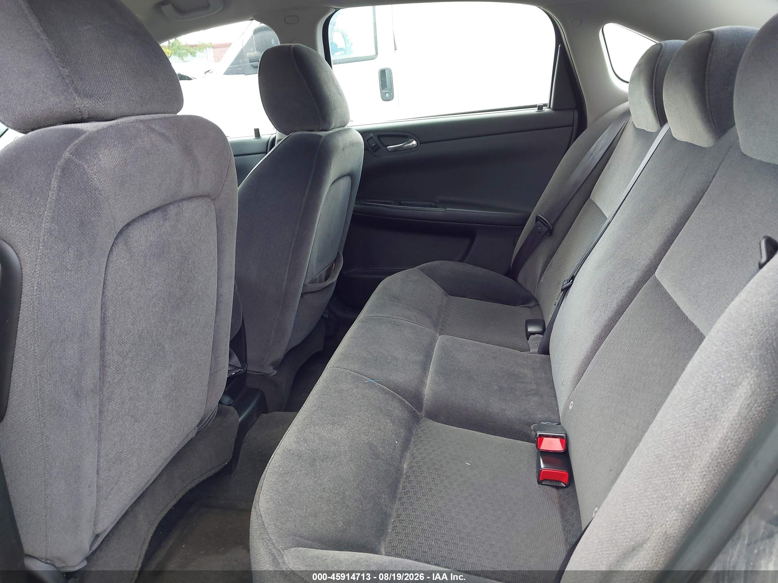 2009 Chevrolet Impala Ls Серый vin: 2G1WB57K291244378