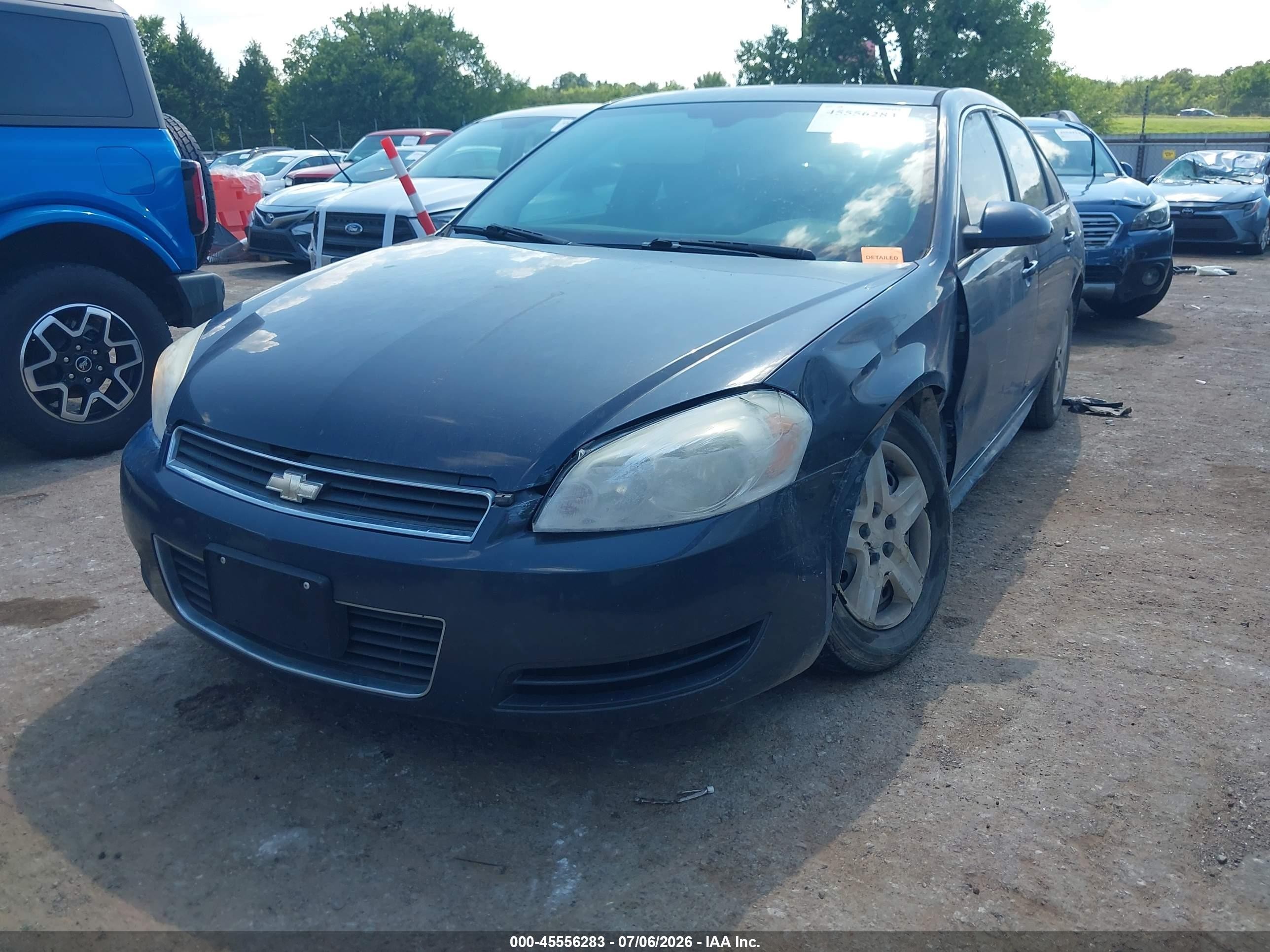 2009 Chevrolet Impala Ls Black vin: 2G1WB57K391150221