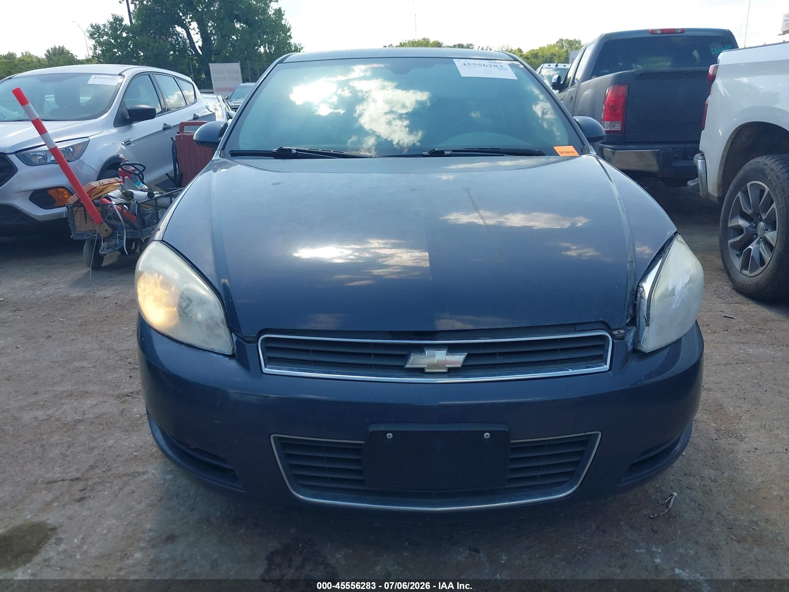 2009 Chevrolet Impala Ls Black vin: 2G1WB57K391150221