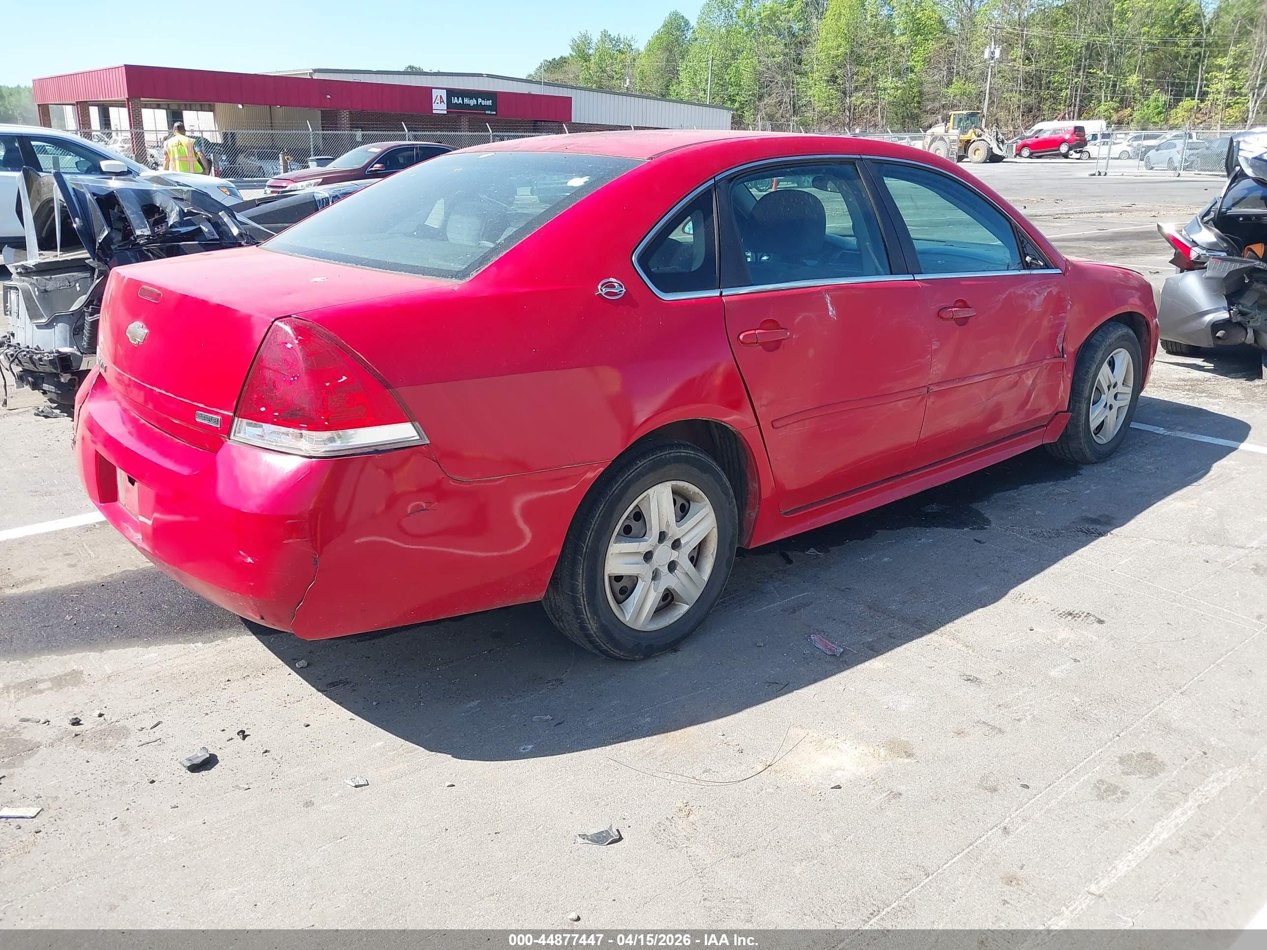 2009 Chevrolet Impala Ls Красный vin: 2G1WB57K491143391