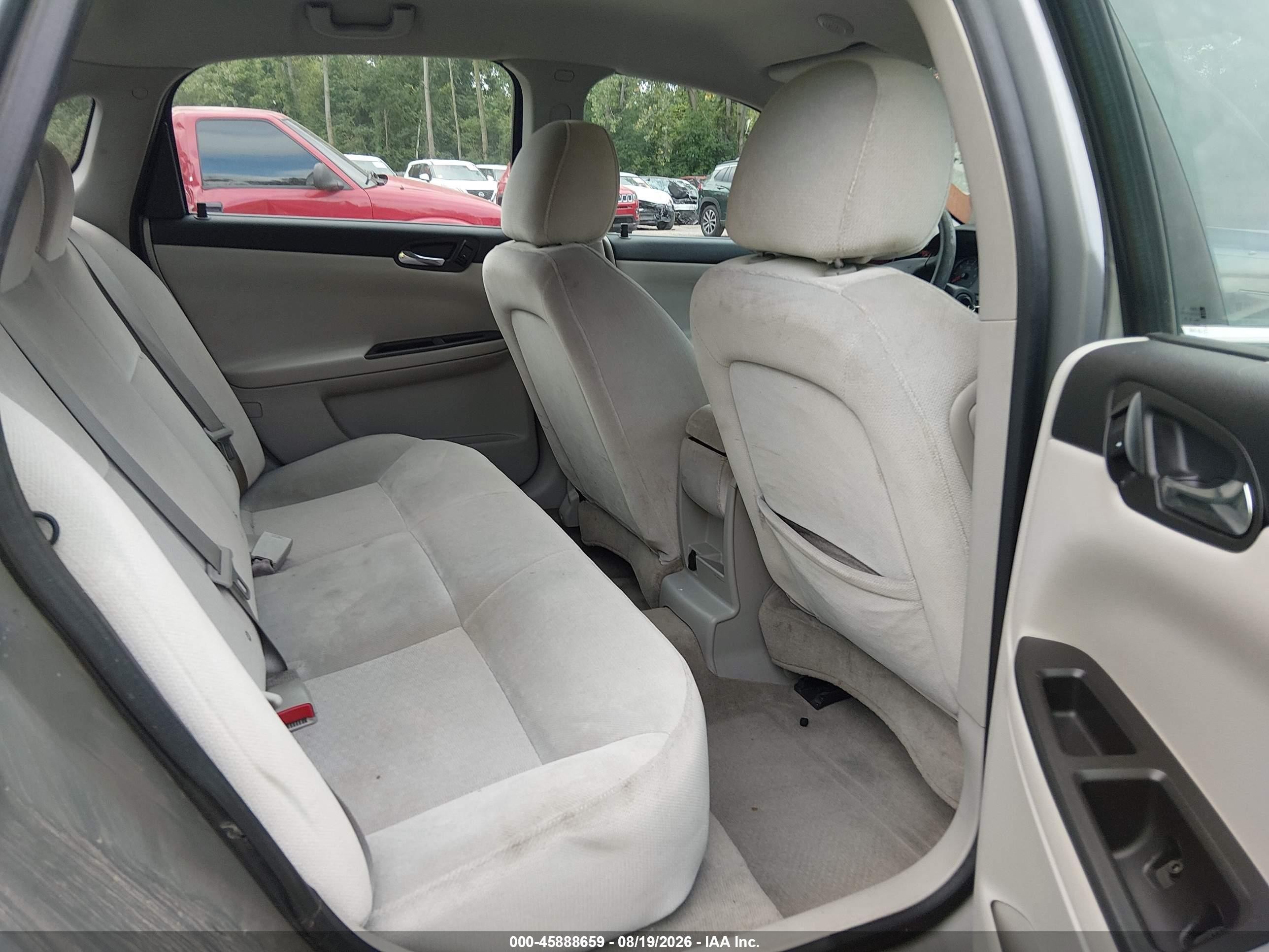 2009 Chevrolet Impala Ls Серый vin: 2G1WB57K691155624