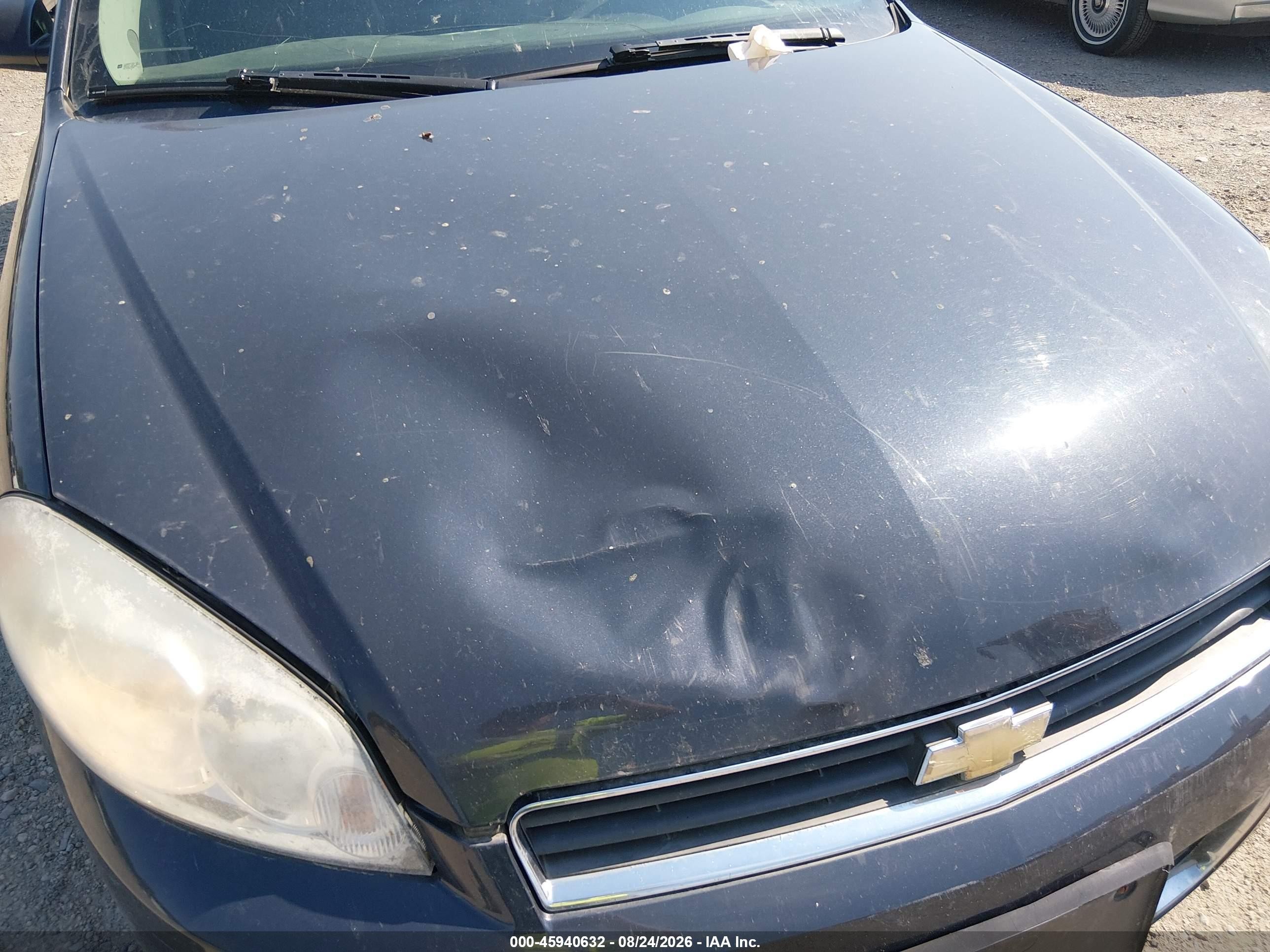 2009 Chevrolet Impala Ls Black vin: 2G1WB57K691319728