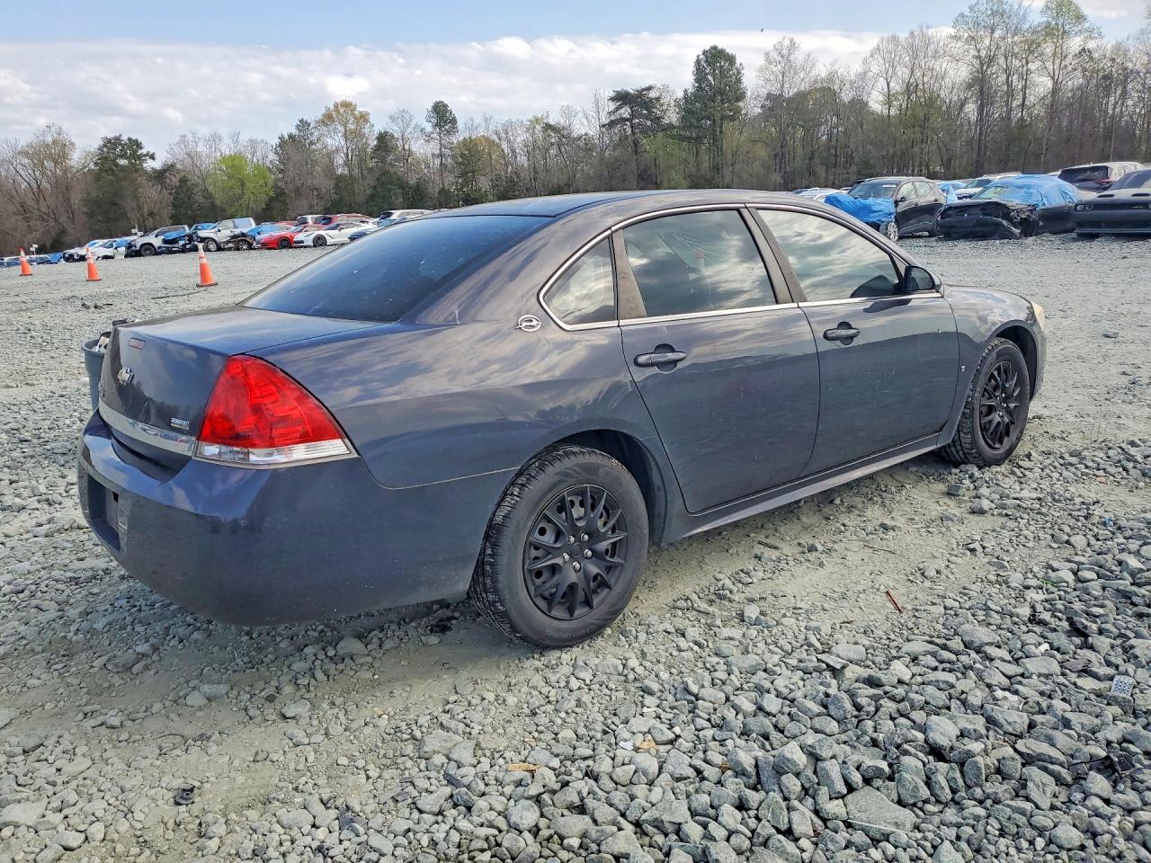 2009 Chevrolet Impala Ls Gray vin: 2G1WB57K791123555