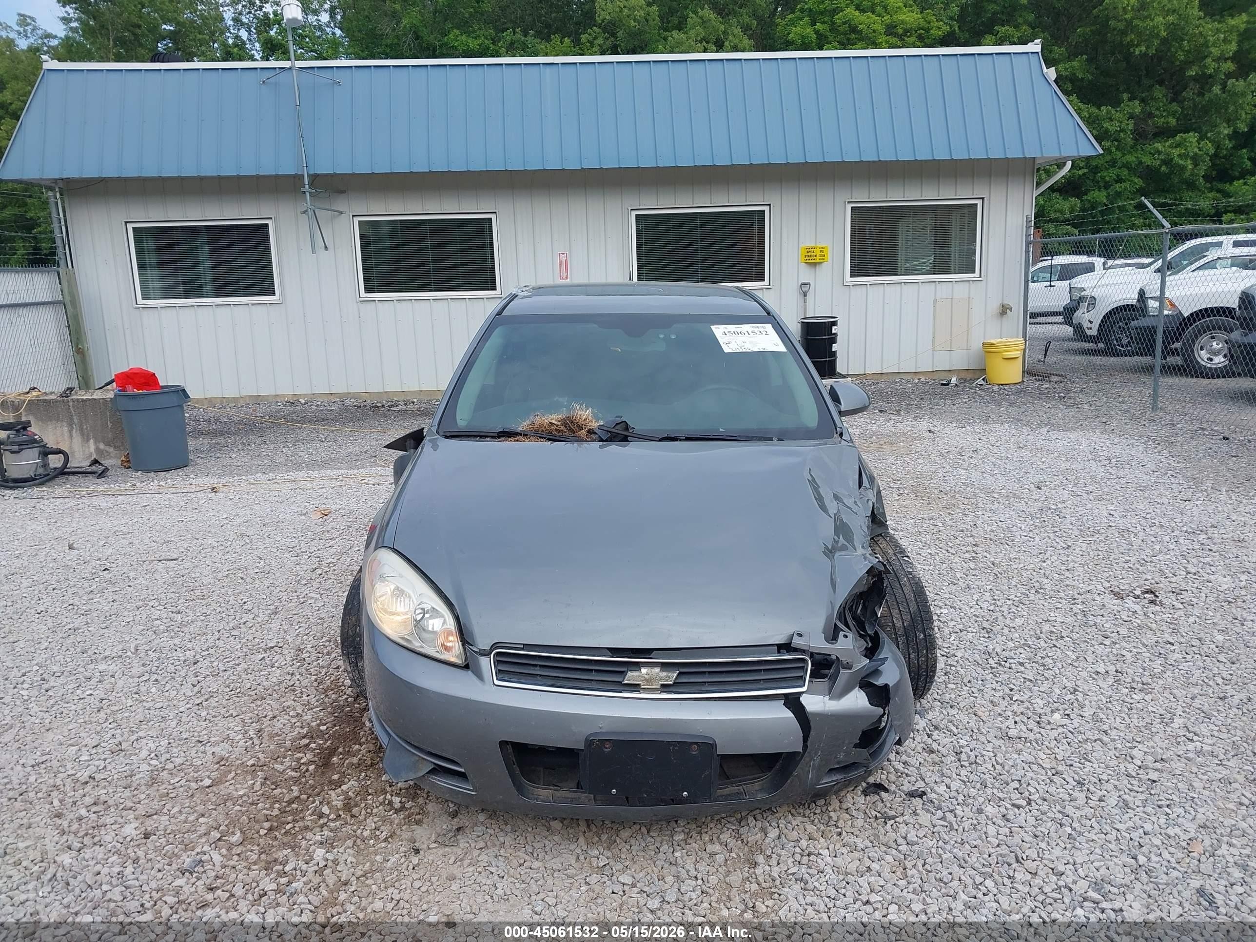 2009 Chevrolet Impala Ls Gray vin: 2G1WB57K791137777
