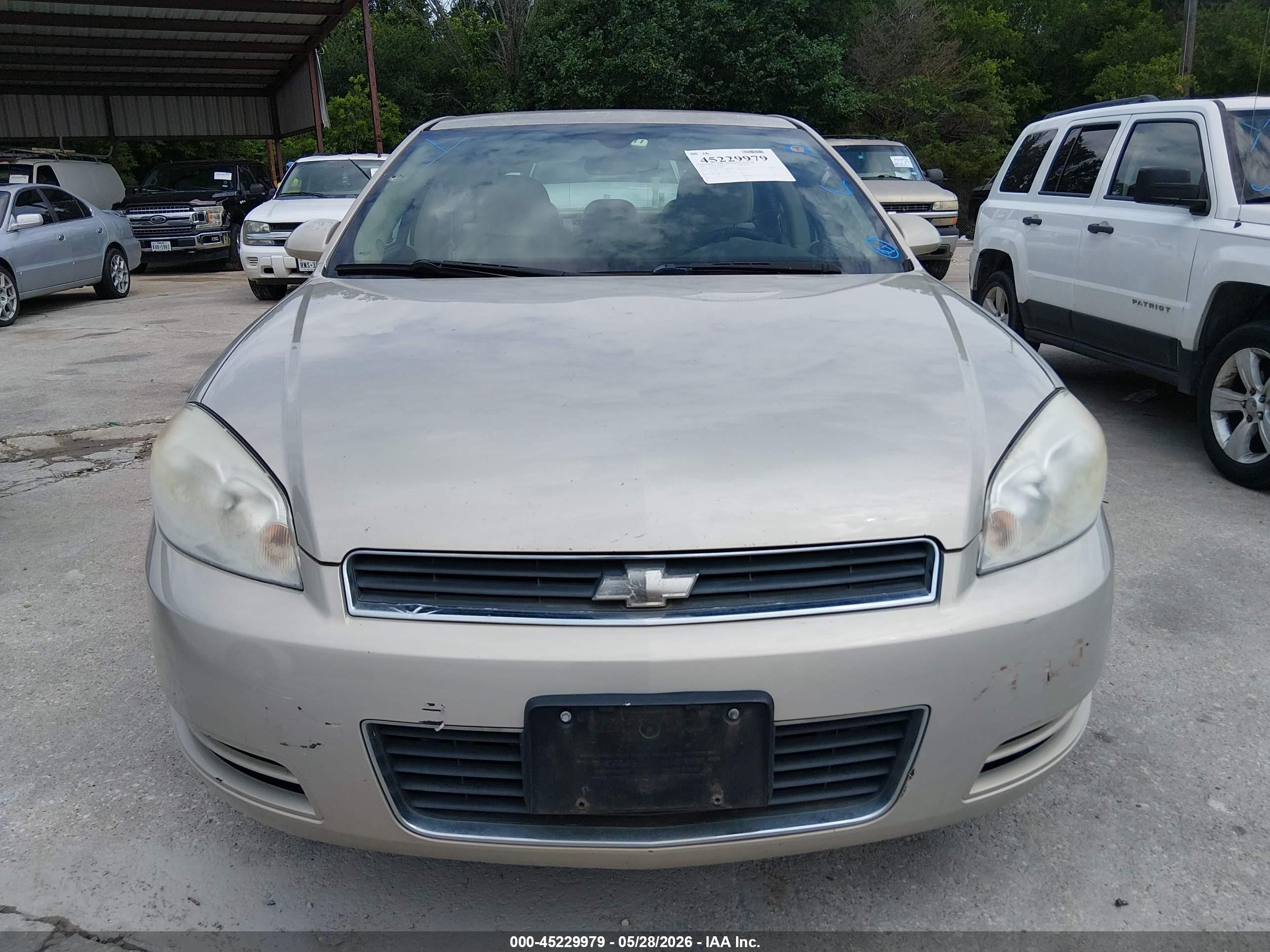 2009 Chevrolet Impala Ls Gold vin: 2G1WB57K791279451