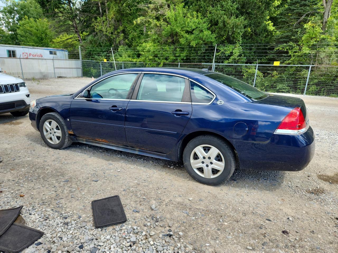 2009 Chevrolet Impala Ls Синий vin: 2G1WB57K891110653