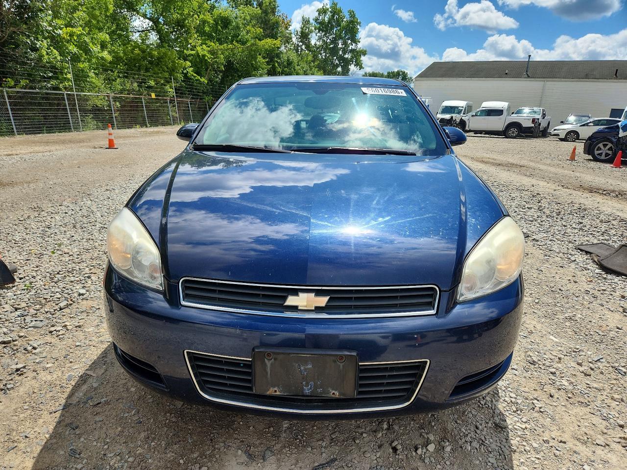 2009 Chevrolet Impala Ls Синий vin: 2G1WB57K891110653