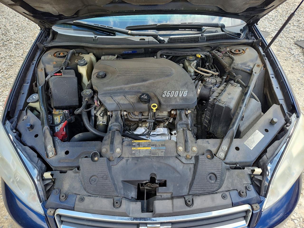 2009 Chevrolet Impala Ls Синий vin: 2G1WB57K891110653
