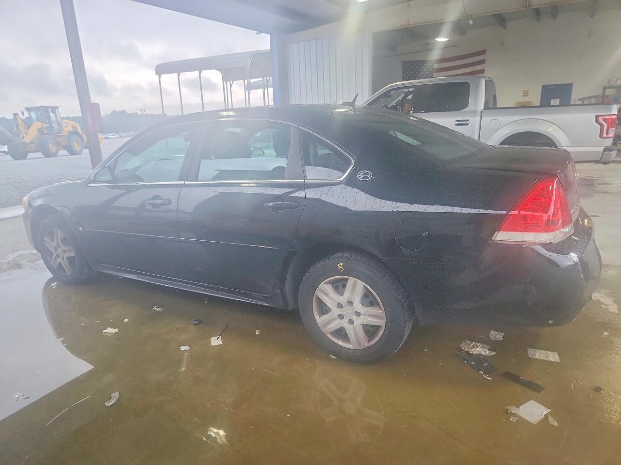 2009 Chevrolet Impala Ls Black vin: 2G1WB57K891121569