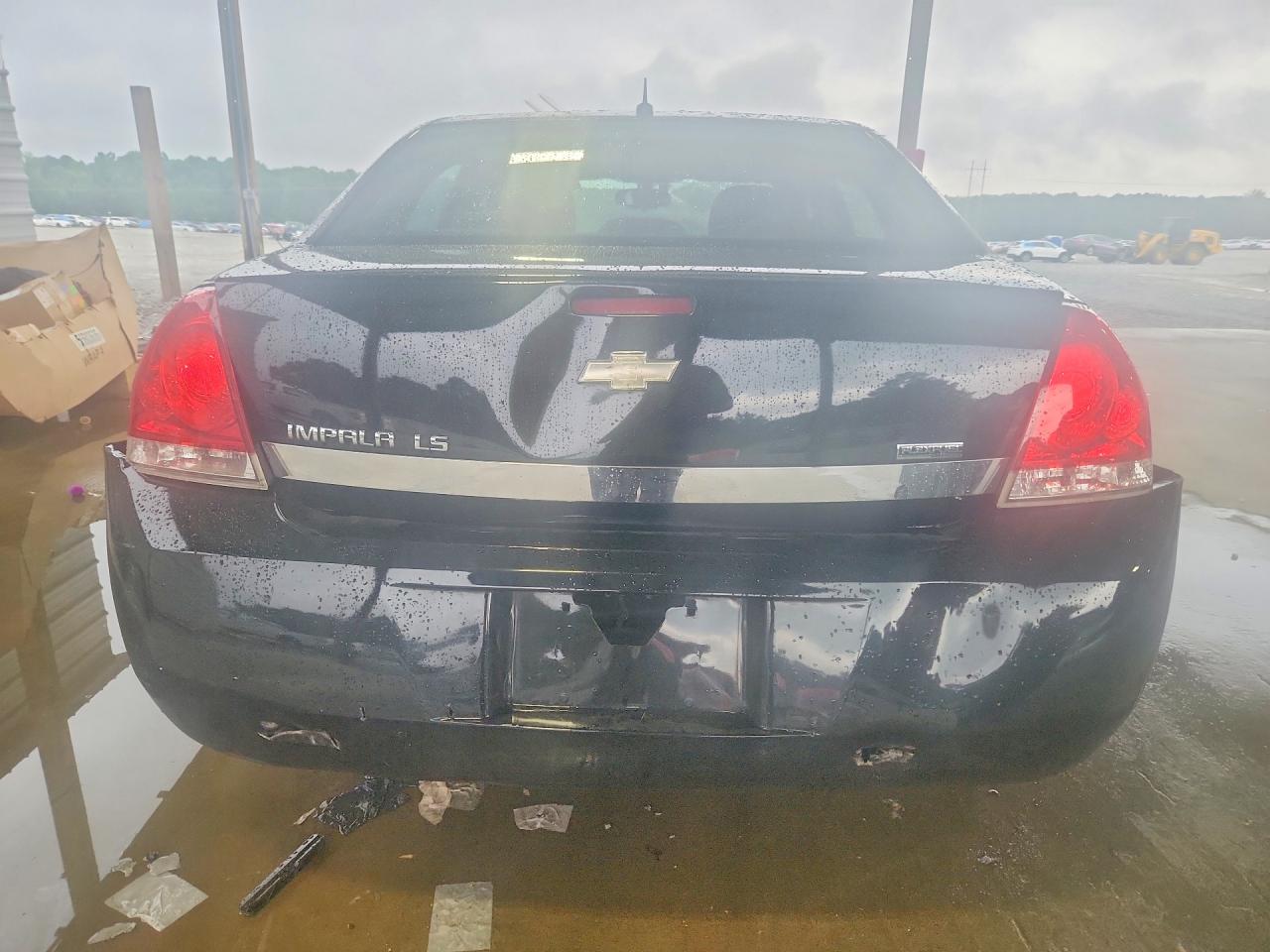 2009 Chevrolet Impala Ls Black vin: 2G1WB57K891121569