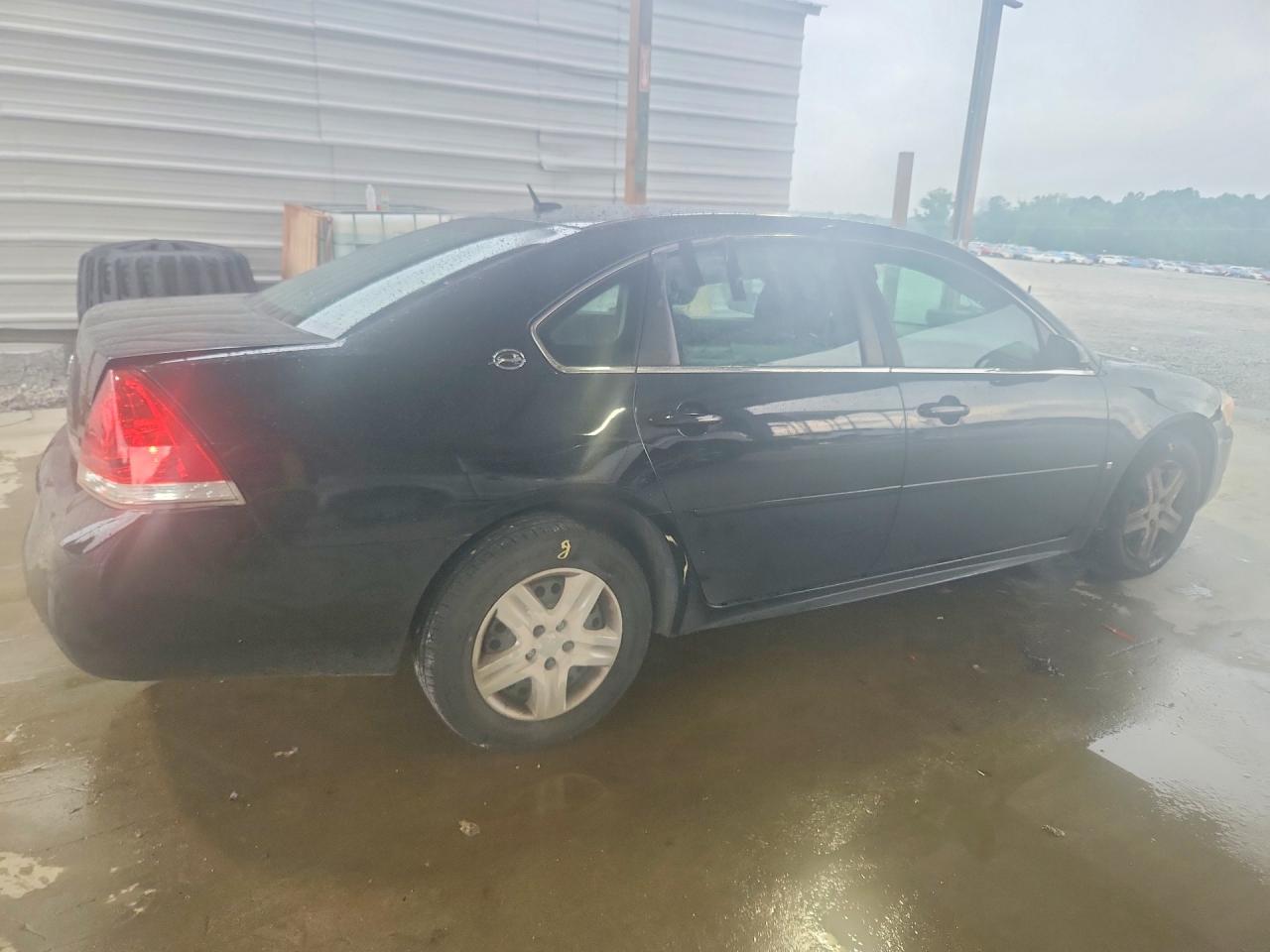 2009 Chevrolet Impala Ls Black vin: 2G1WB57K891121569