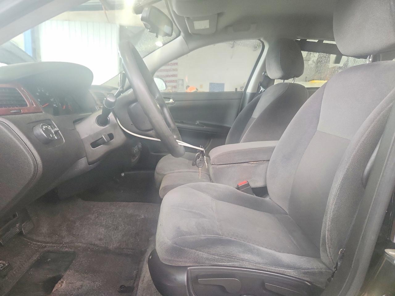 2009 Chevrolet Impala Ls Black vin: 2G1WB57K891121569