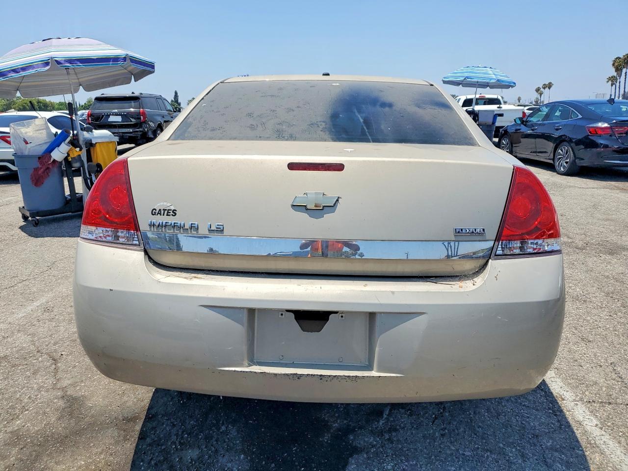 2009 Chevrolet Impala Ls Tan vin: 2G1WB57K891145287