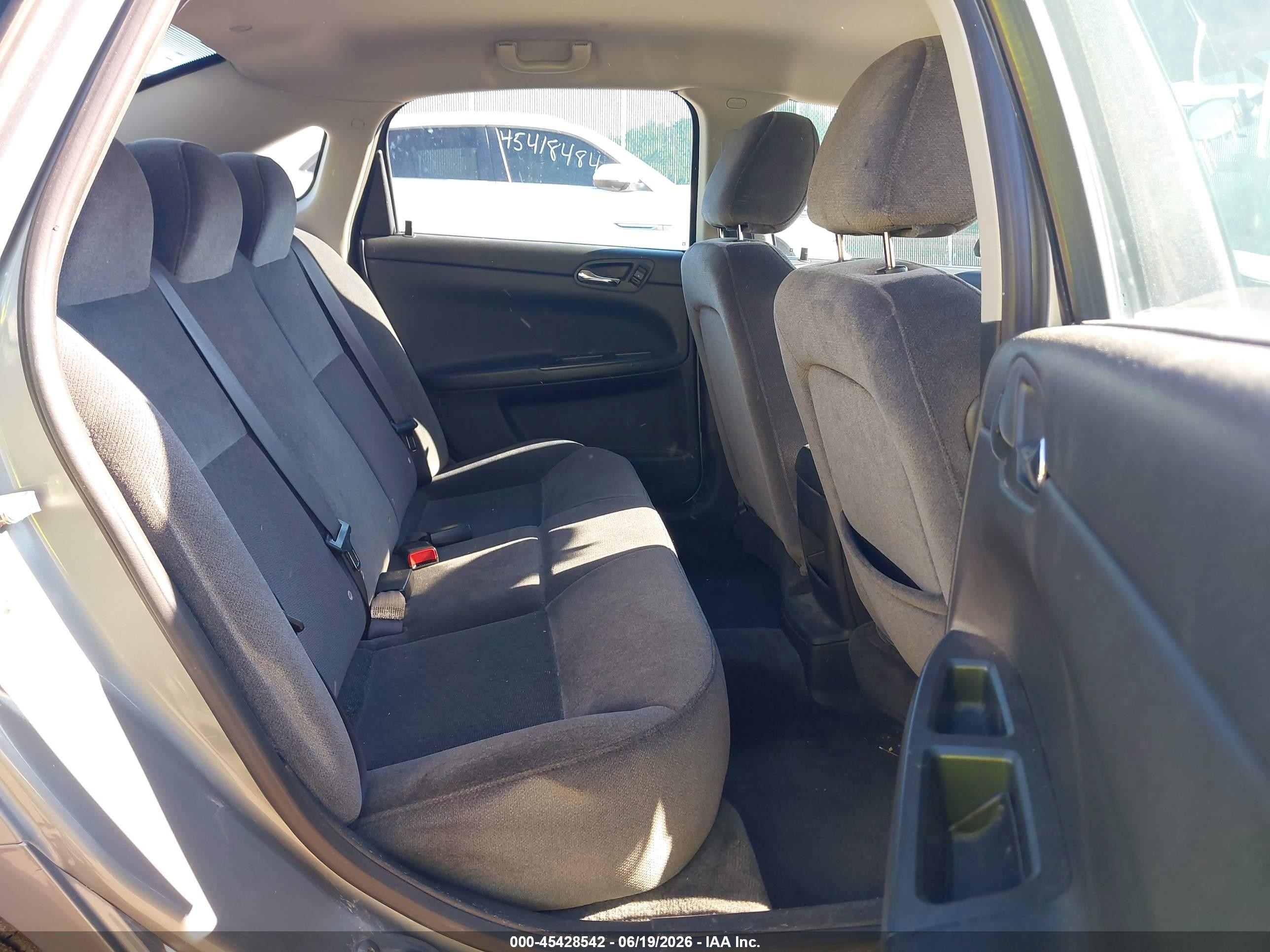 2009 Chevrolet Impala Ls Gray vin: 2G1WB57K891262996