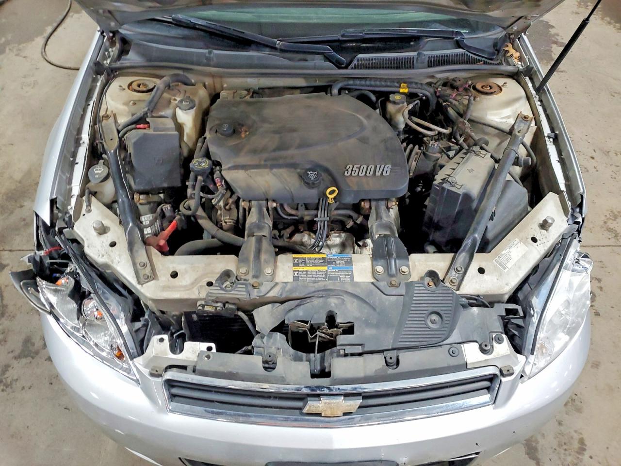 2009 Chevrolet Impala Ls Silver vin: 2G1WB57K991170876