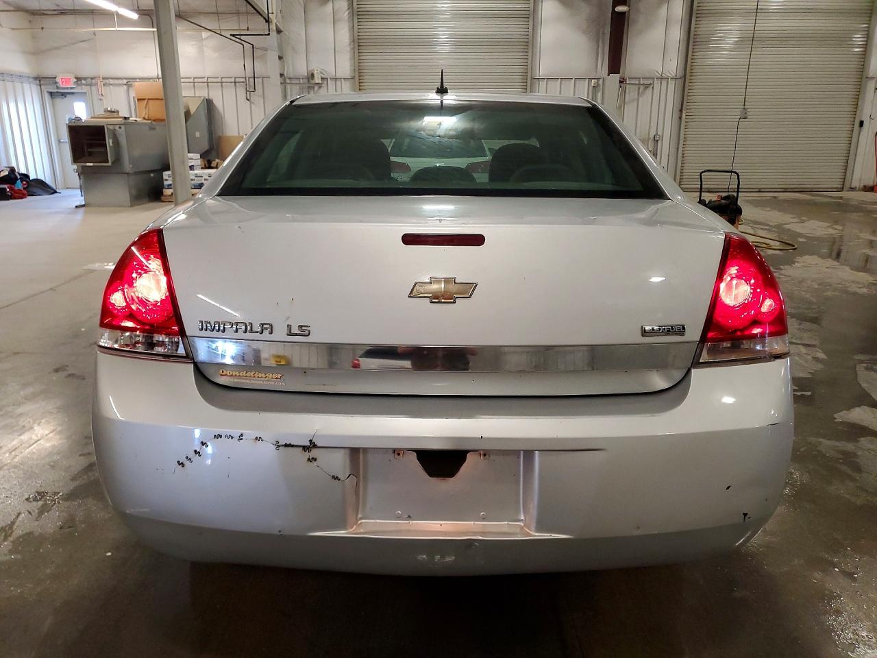 2009 Chevrolet Impala Ls Silver vin: 2G1WB57K991170876