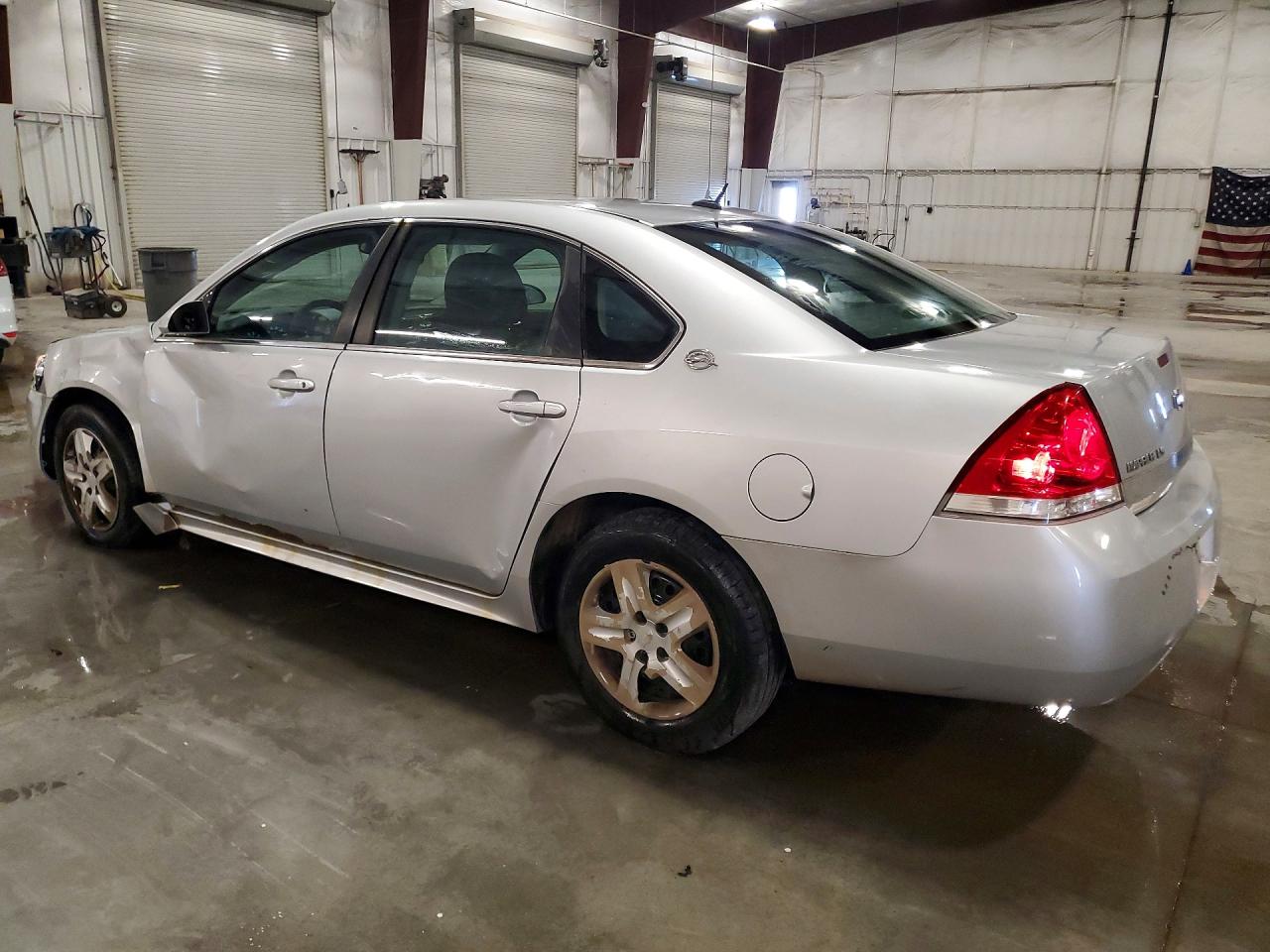 2009 Chevrolet Impala Ls Silver vin: 2G1WB57K991170876