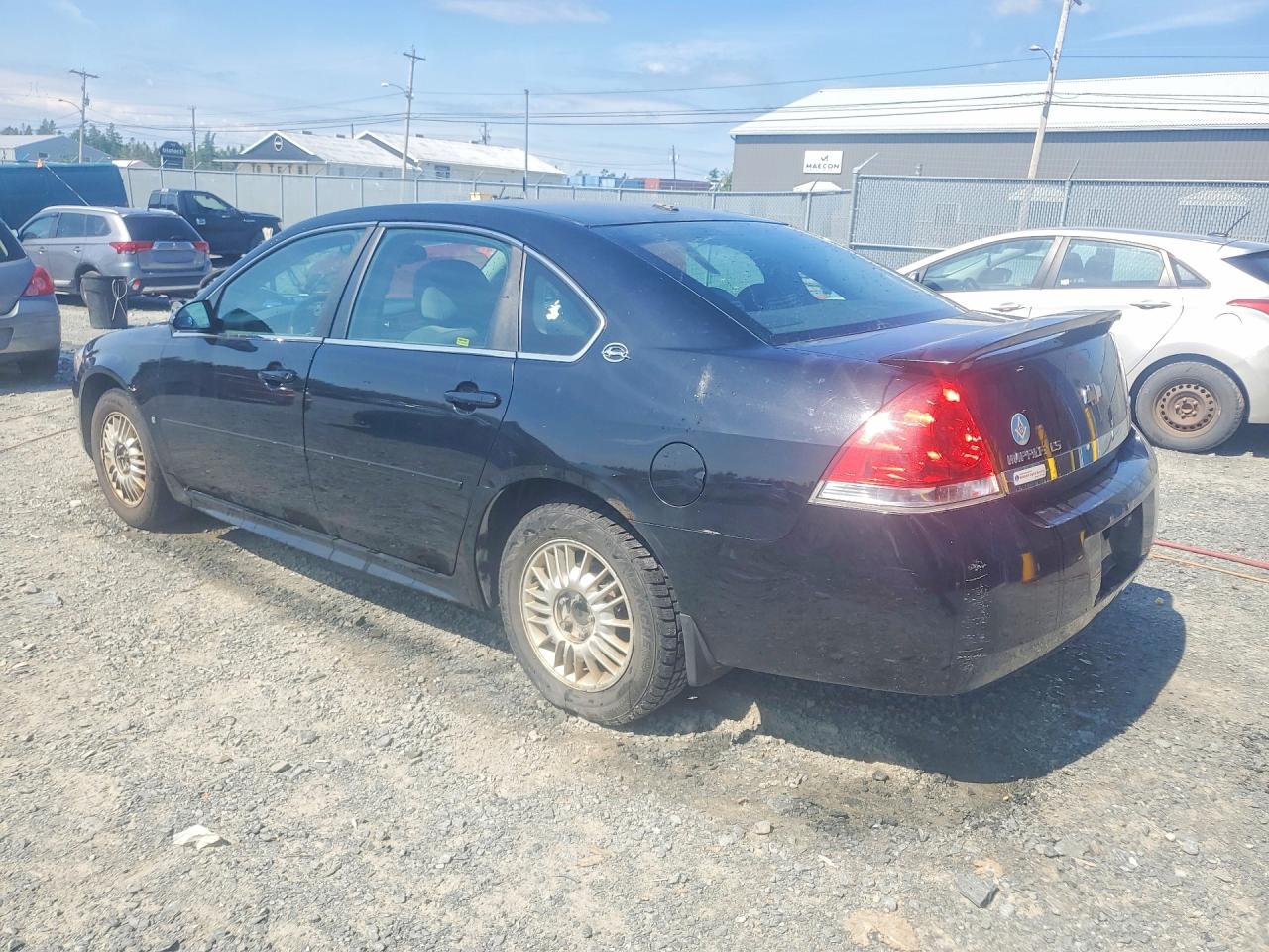 2009 Chevrolet Impala Ls Black vin: 2G1WB57K991264949