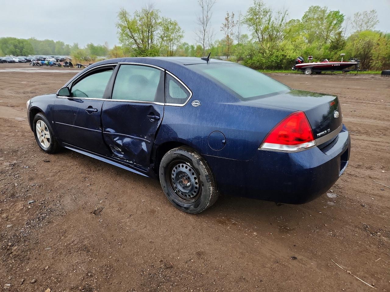 2009 Chevrolet Impala Blue vin: 2G1WB57KX91158445