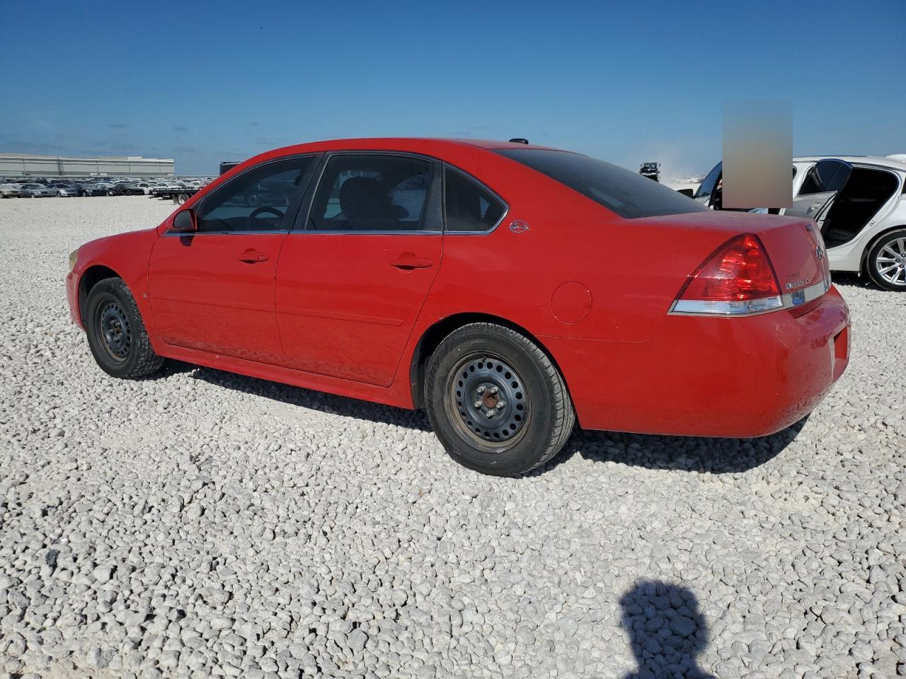 2009 Chevrolet Impala Ls Red vin: 2G1WB57KX91247643
