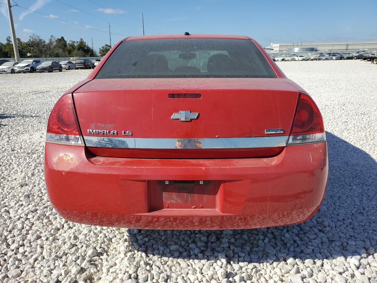 2009 Chevrolet Impala Ls Red vin: 2G1WB57KX91247643