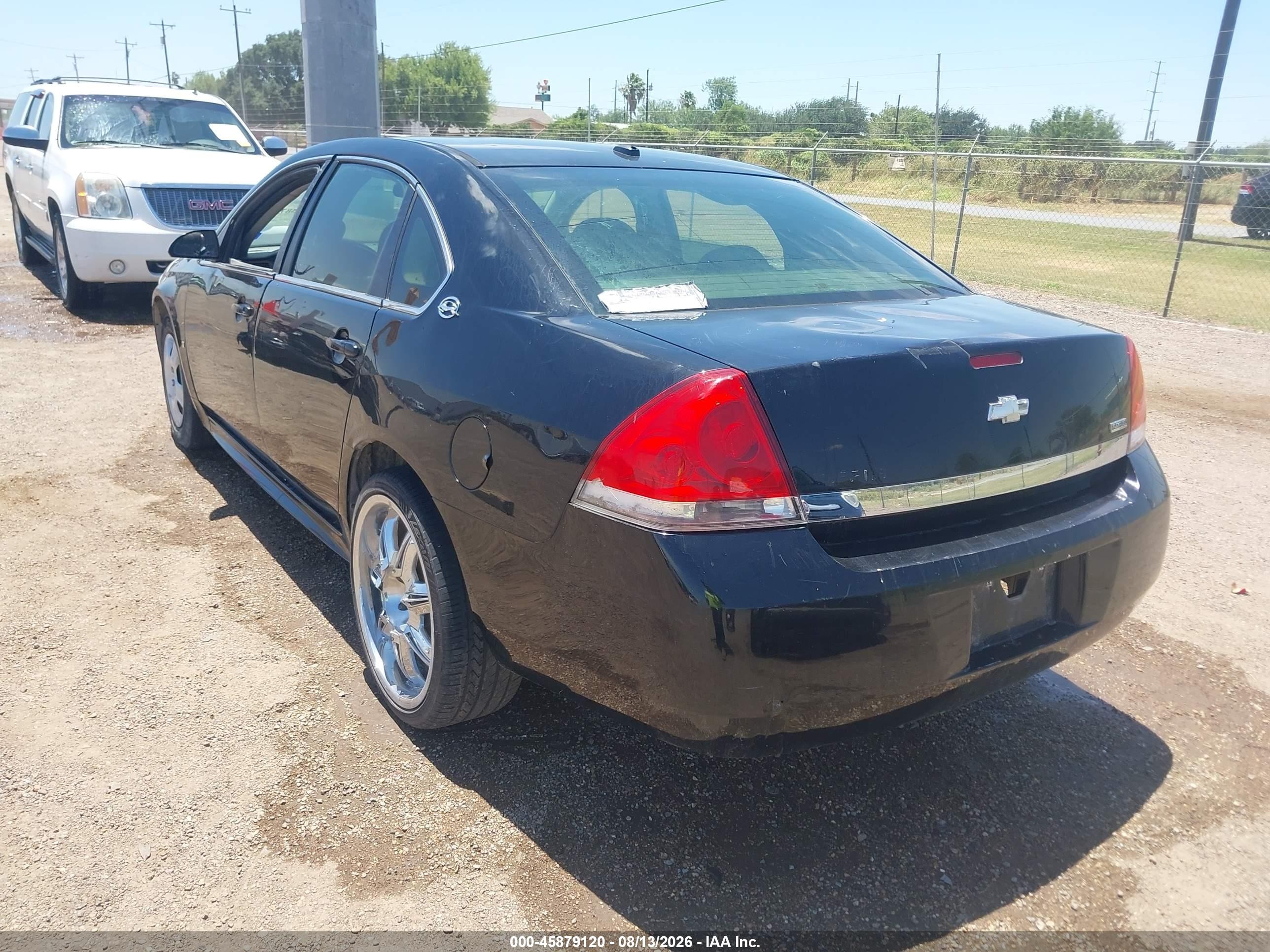 2009 Chevrolet Impala Ls Black vin: 2G1WB57KX91253930