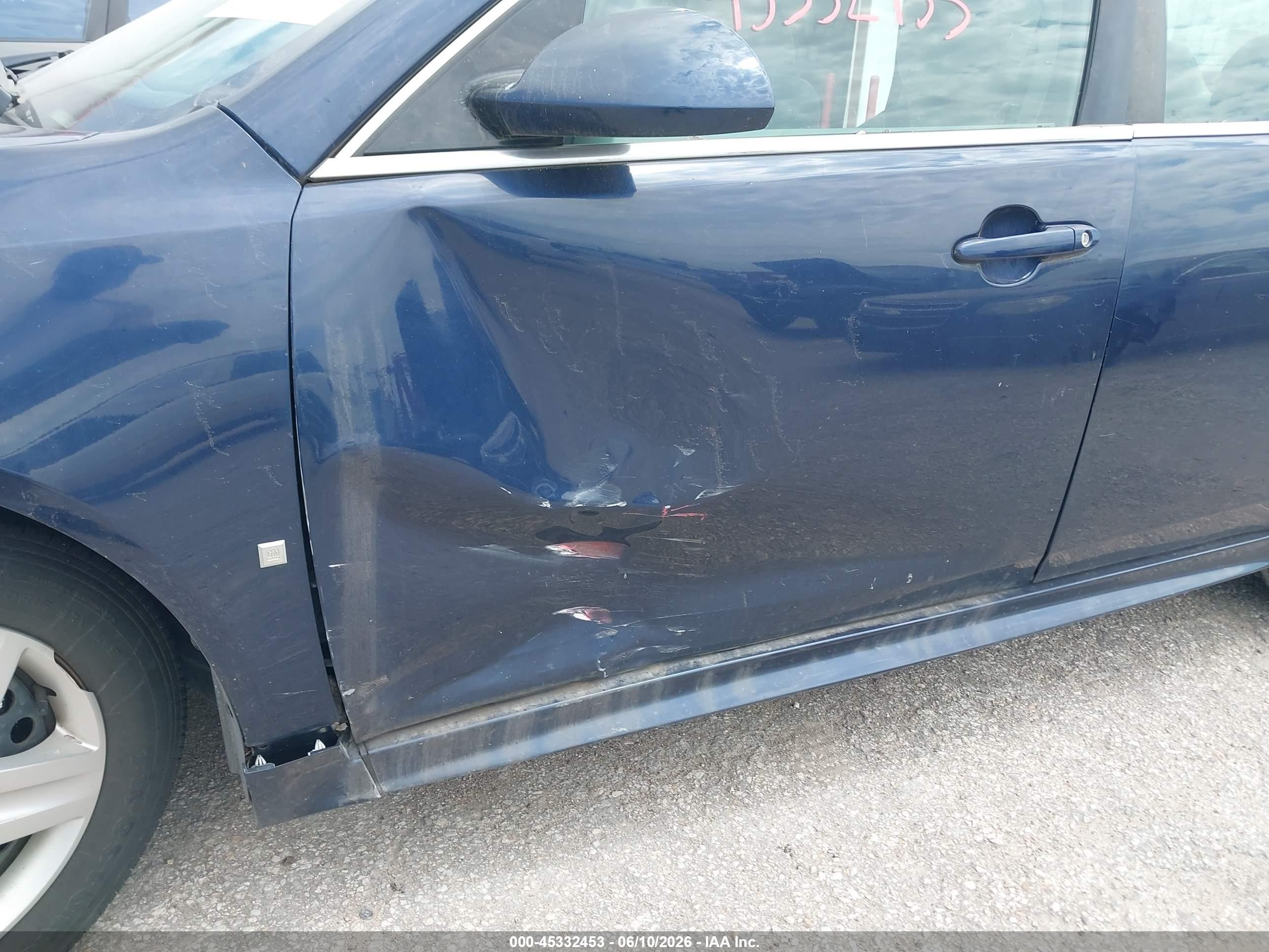 2009 Chevrolet Impala Ls Blue vin: 2G1WB57KX91306996