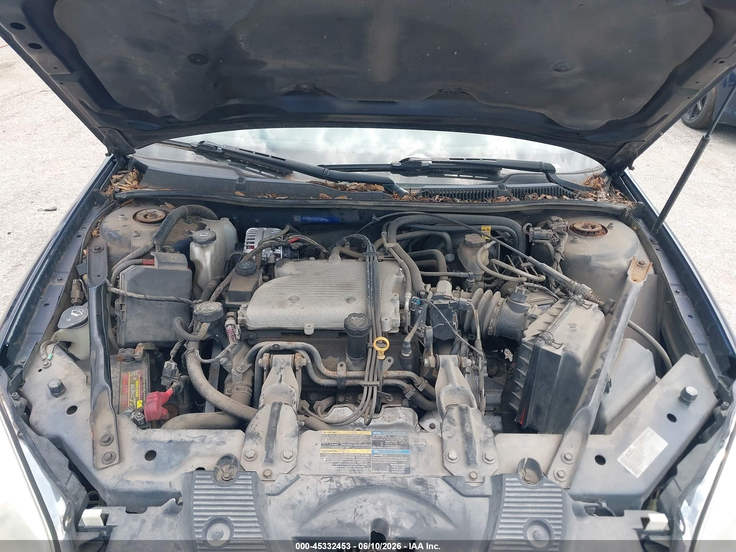 2009 Chevrolet Impala Ls Blue vin: 2G1WB57KX91306996