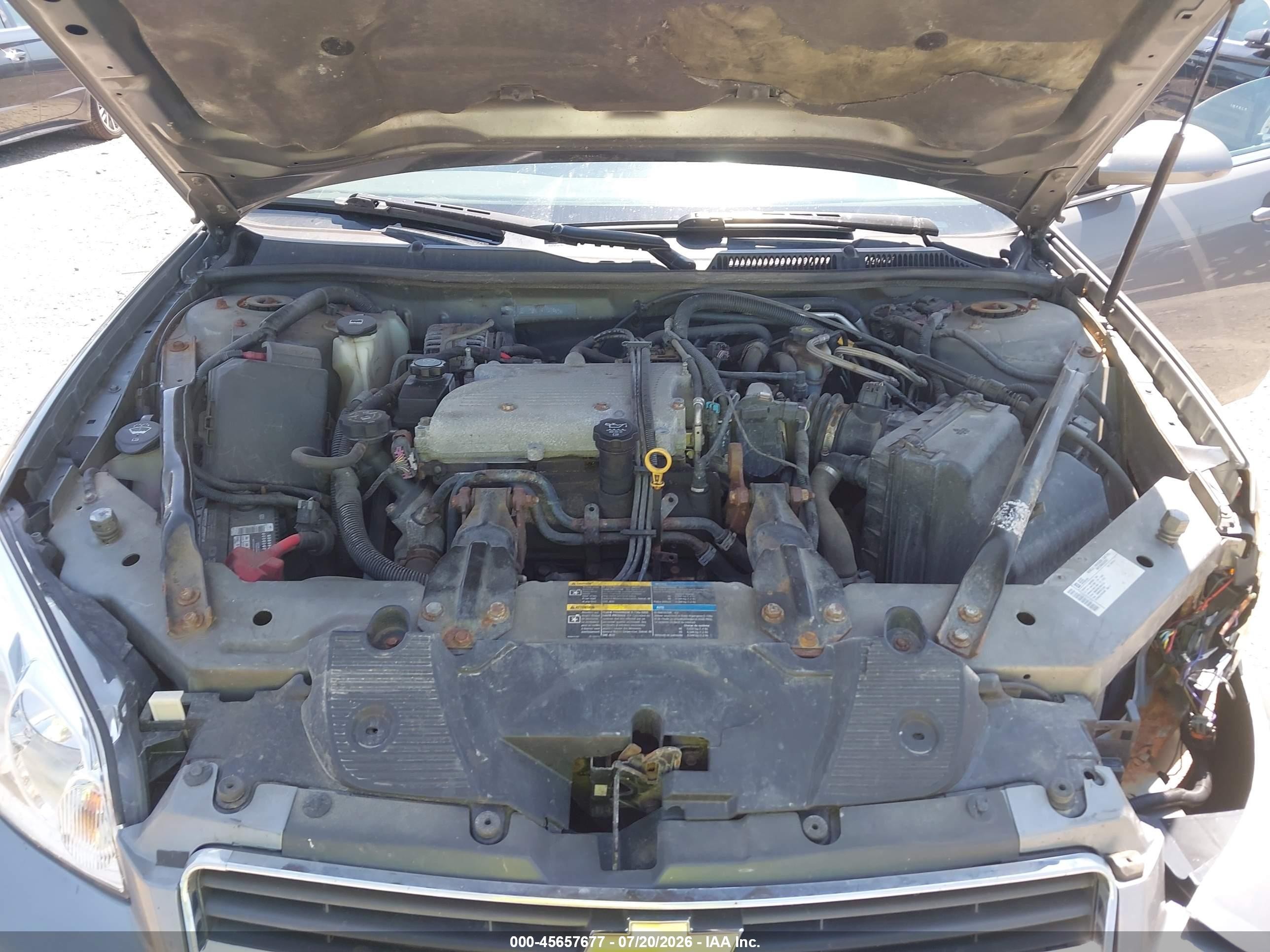 2009 Chevrolet Impala Ls Gray vin: 2G1WB57N191147957