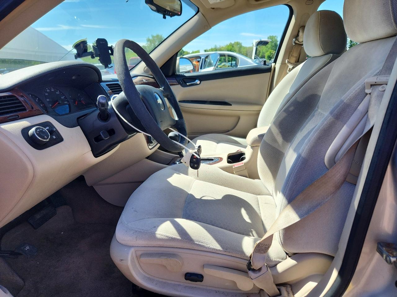 2009 Chevrolet Impala Ls Beige vin: 2G1WB57N191192638