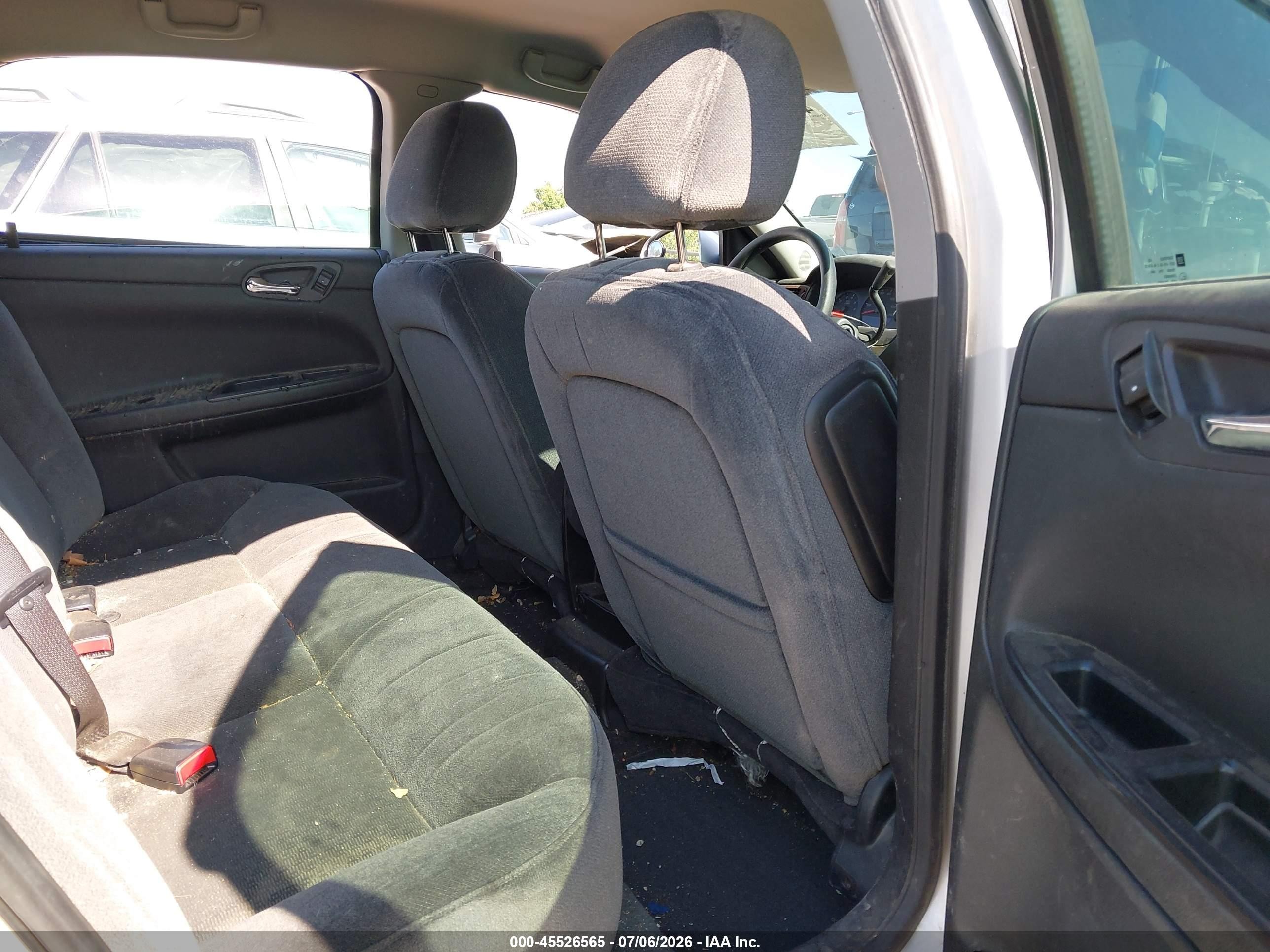2009 Chevrolet Impala Ls Silver vin: 2G1WB57N191277821
