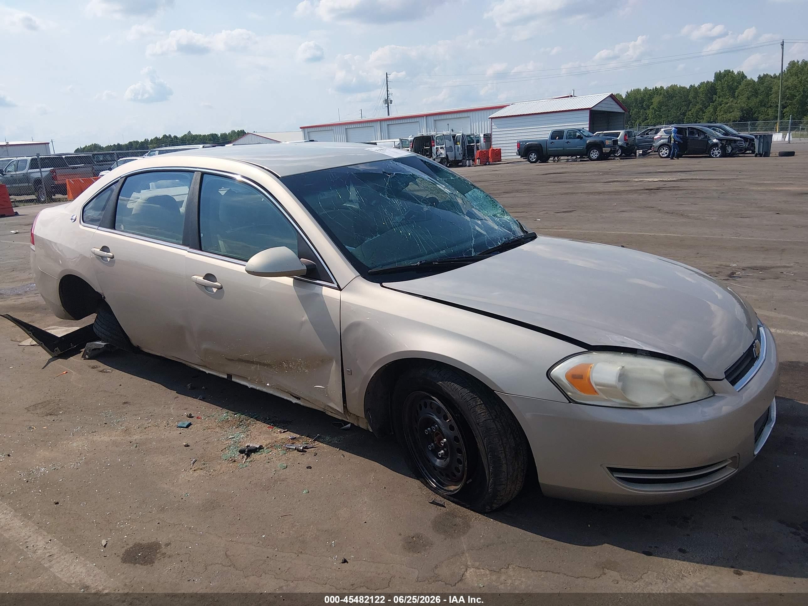 2009 Chevrolet Impala Ls Tan vin: 2G1WB57N491225146