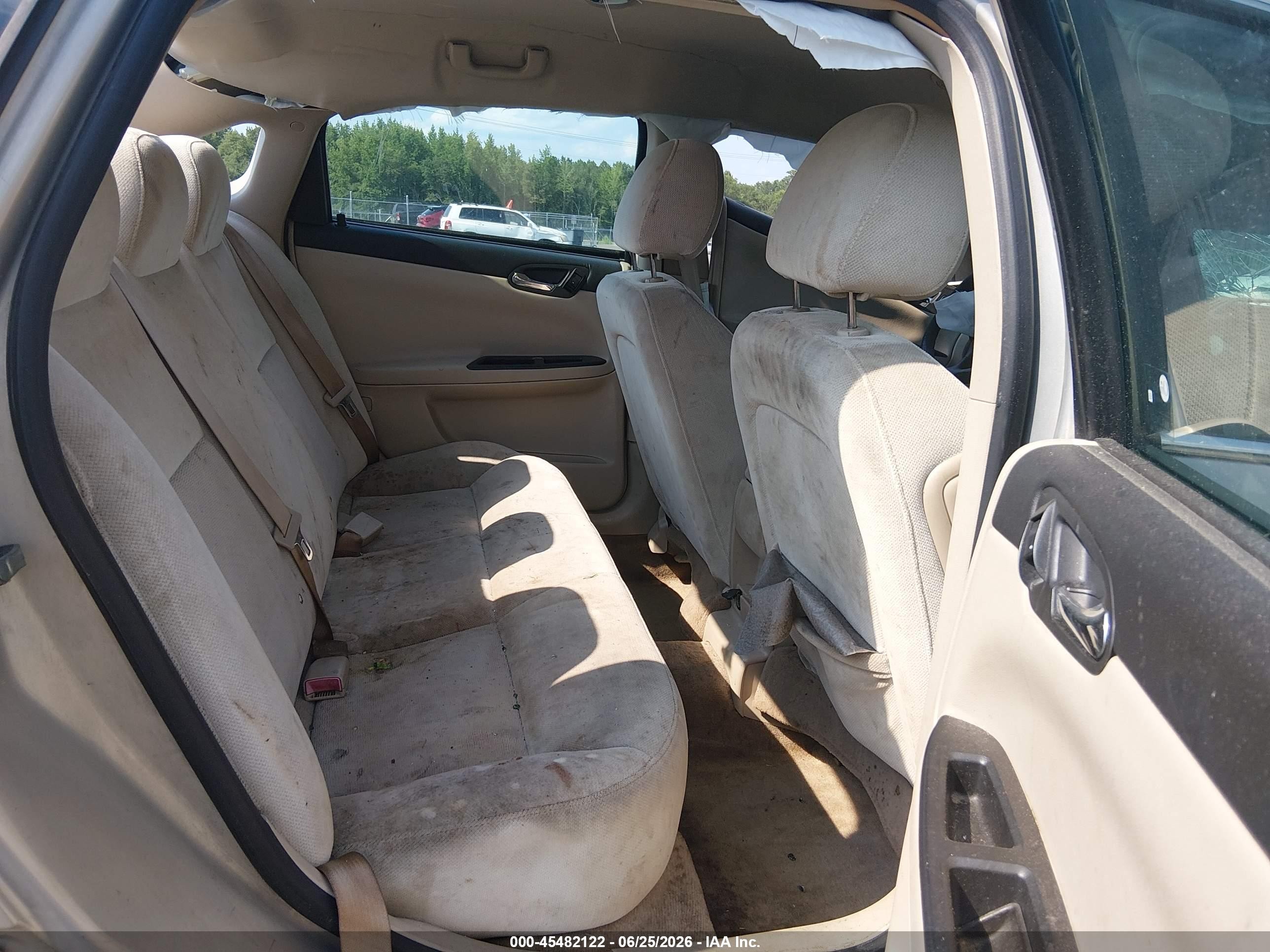 2009 Chevrolet Impala Ls Tan vin: 2G1WB57N491225146