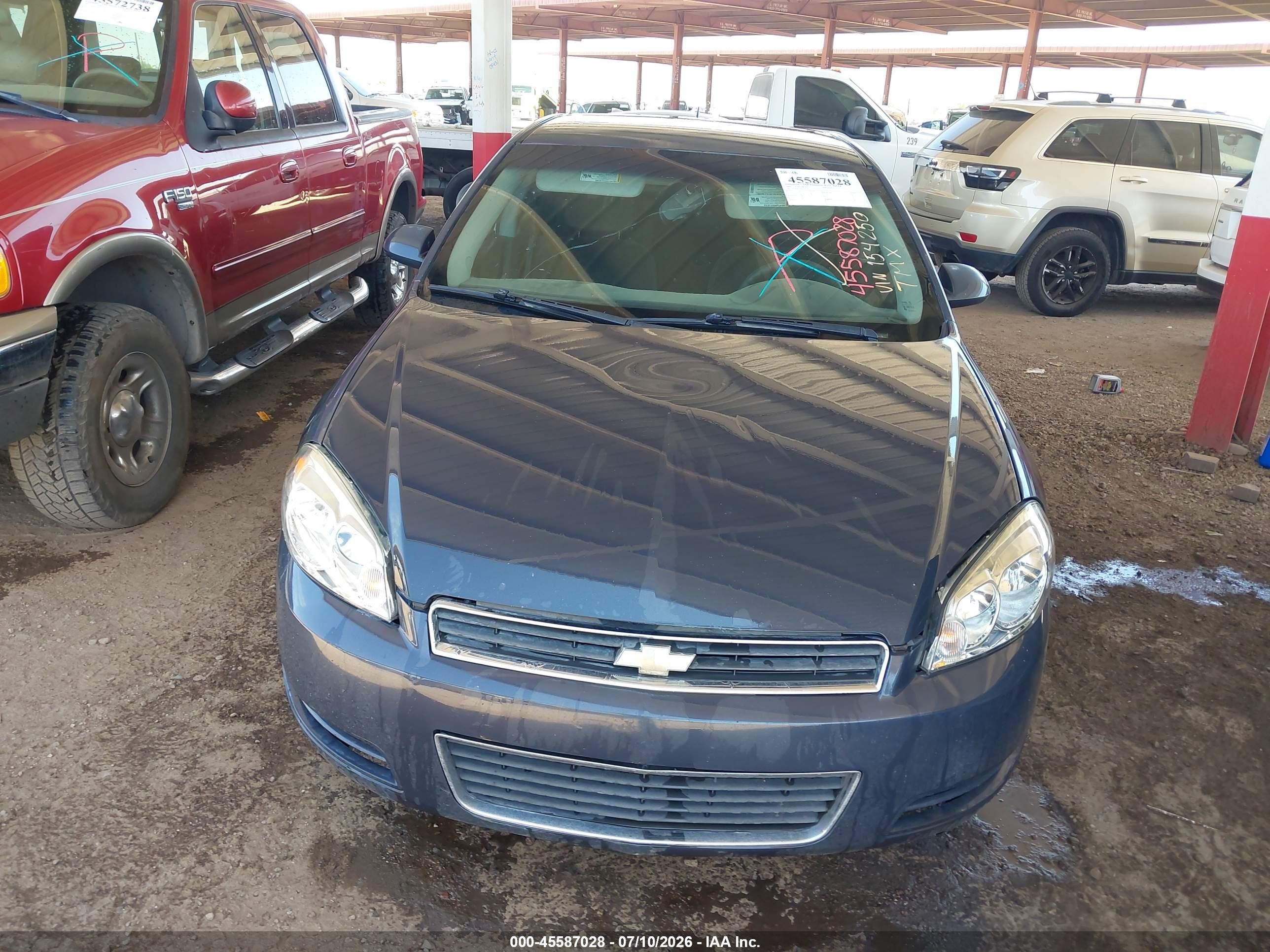 2009 Chevrolet Impala Ls Gray vin: 2G1WB57N591154250