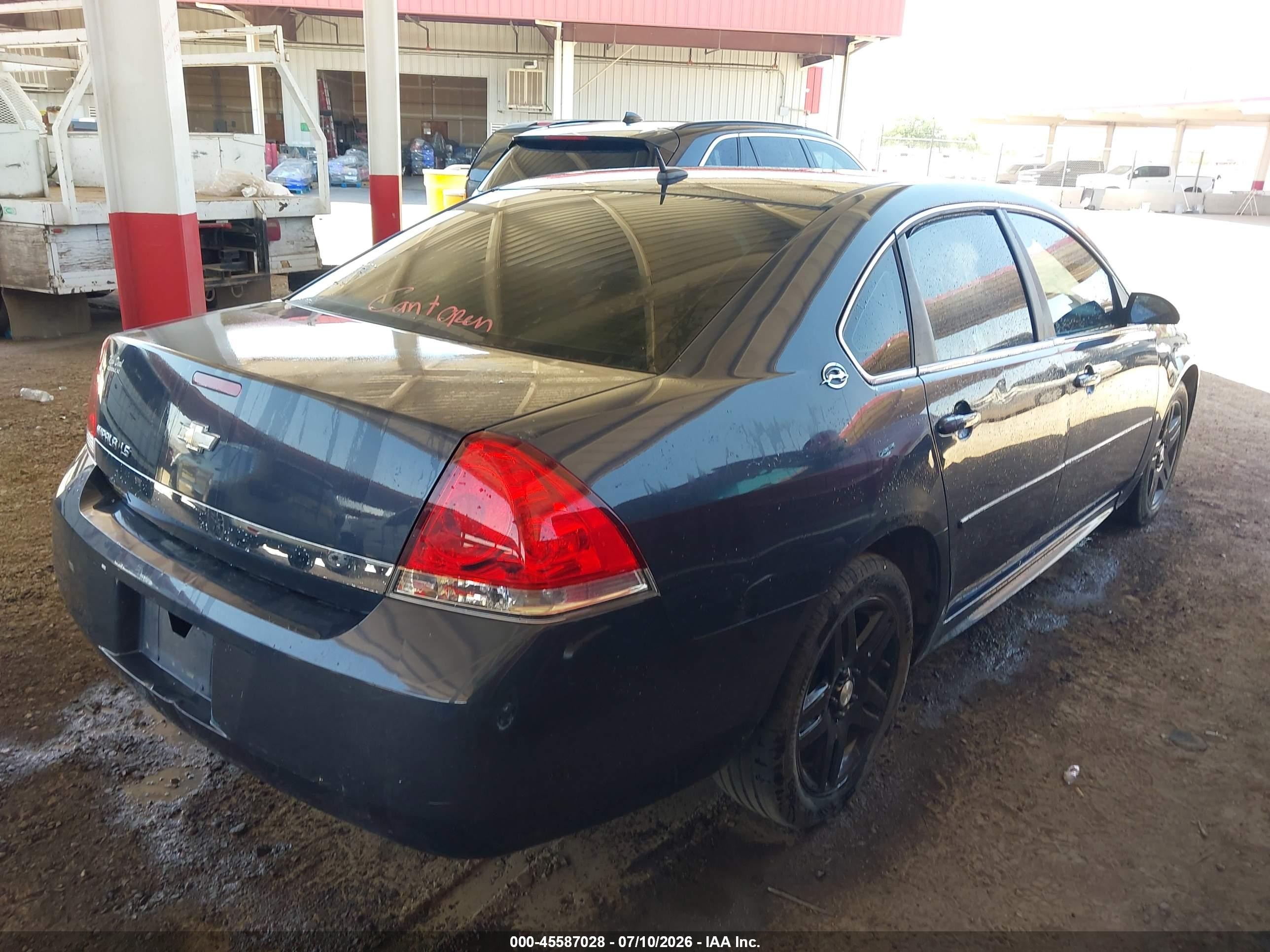 2009 Chevrolet Impala Ls Gray vin: 2G1WB57N591154250