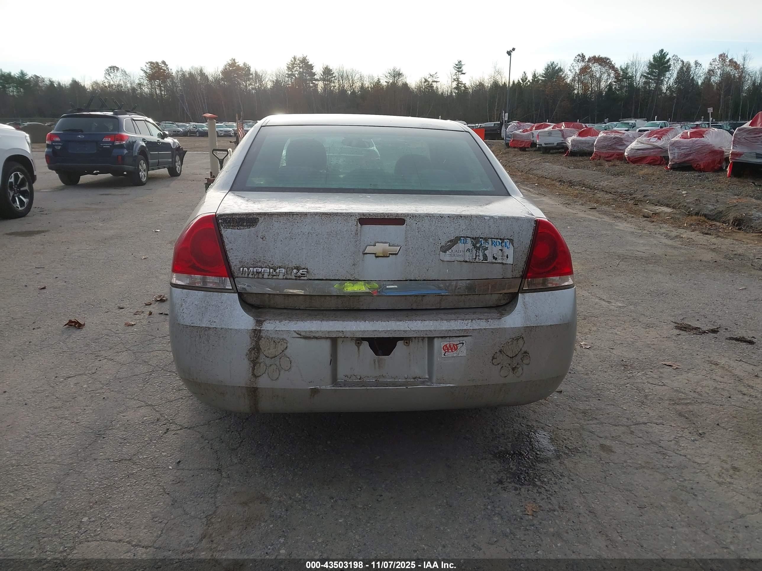 2009 Chevrolet Impala Ls Серебряный vin: 2G1WB57N791292436