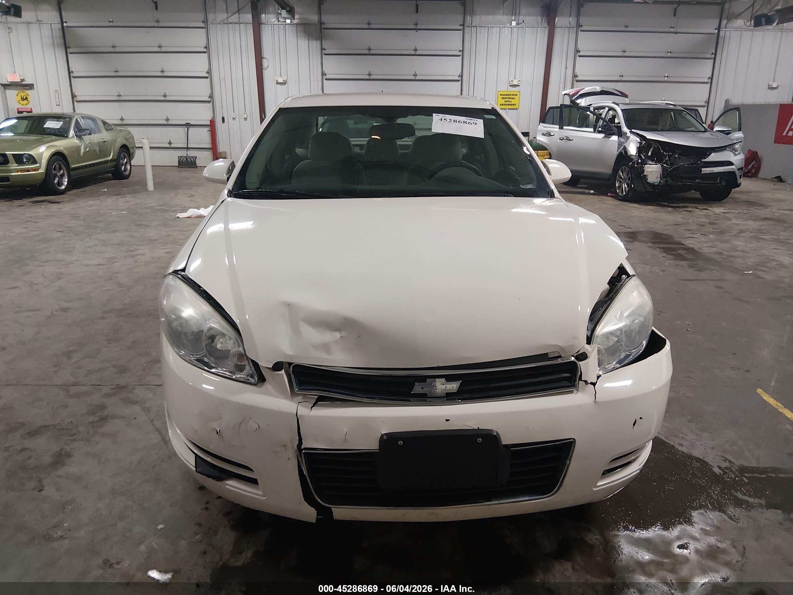 2006 Chevrolet Impala Ls White vin: 2G1WB58K069425328