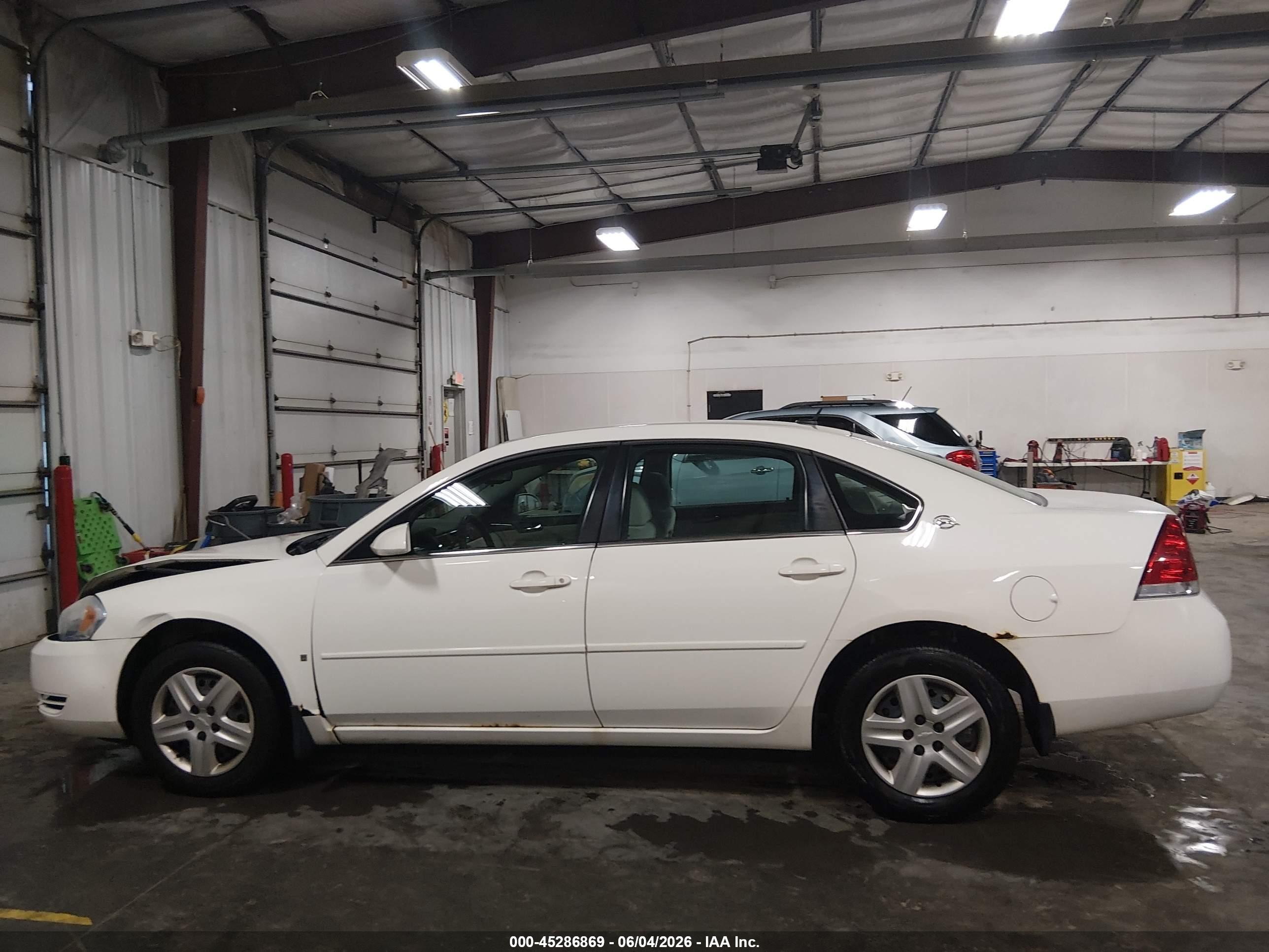 2006 Chevrolet Impala Ls White vin: 2G1WB58K069425328