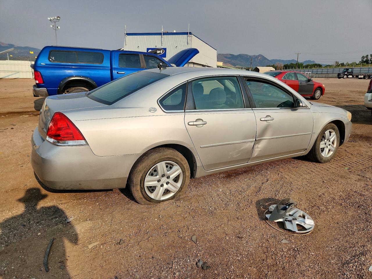 2007 Chevrolet Impala Ls Серебряный vin: 2G1WB58K079160850