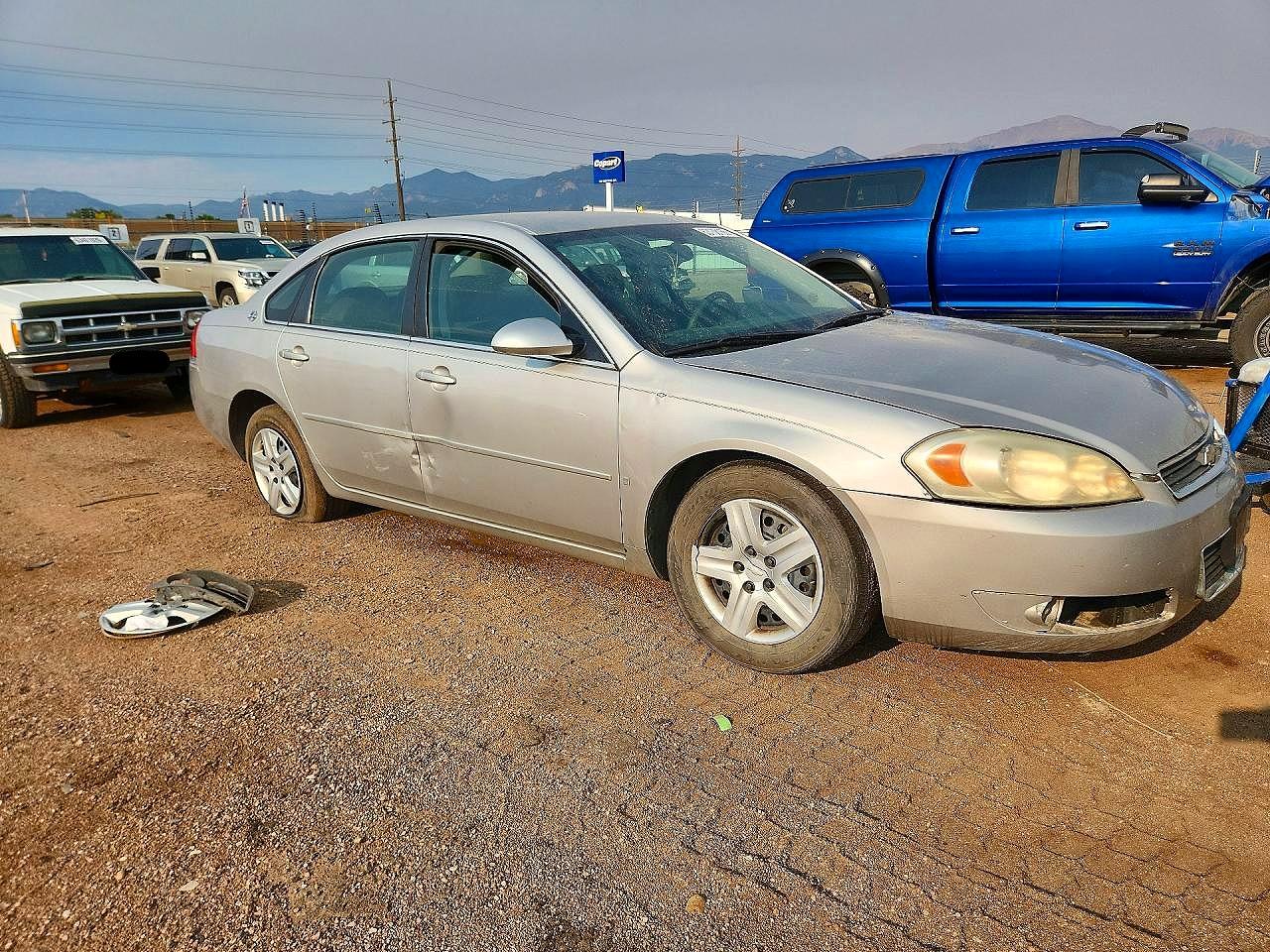 2007 Chevrolet Impala Ls Серебряный vin: 2G1WB58K079160850