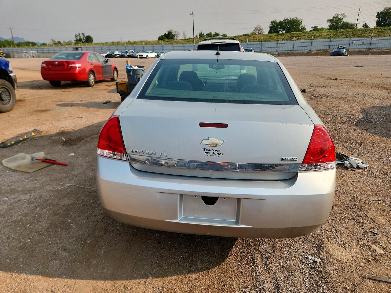 2007 Chevrolet Impala Ls Серебряный vin: 2G1WB58K079160850