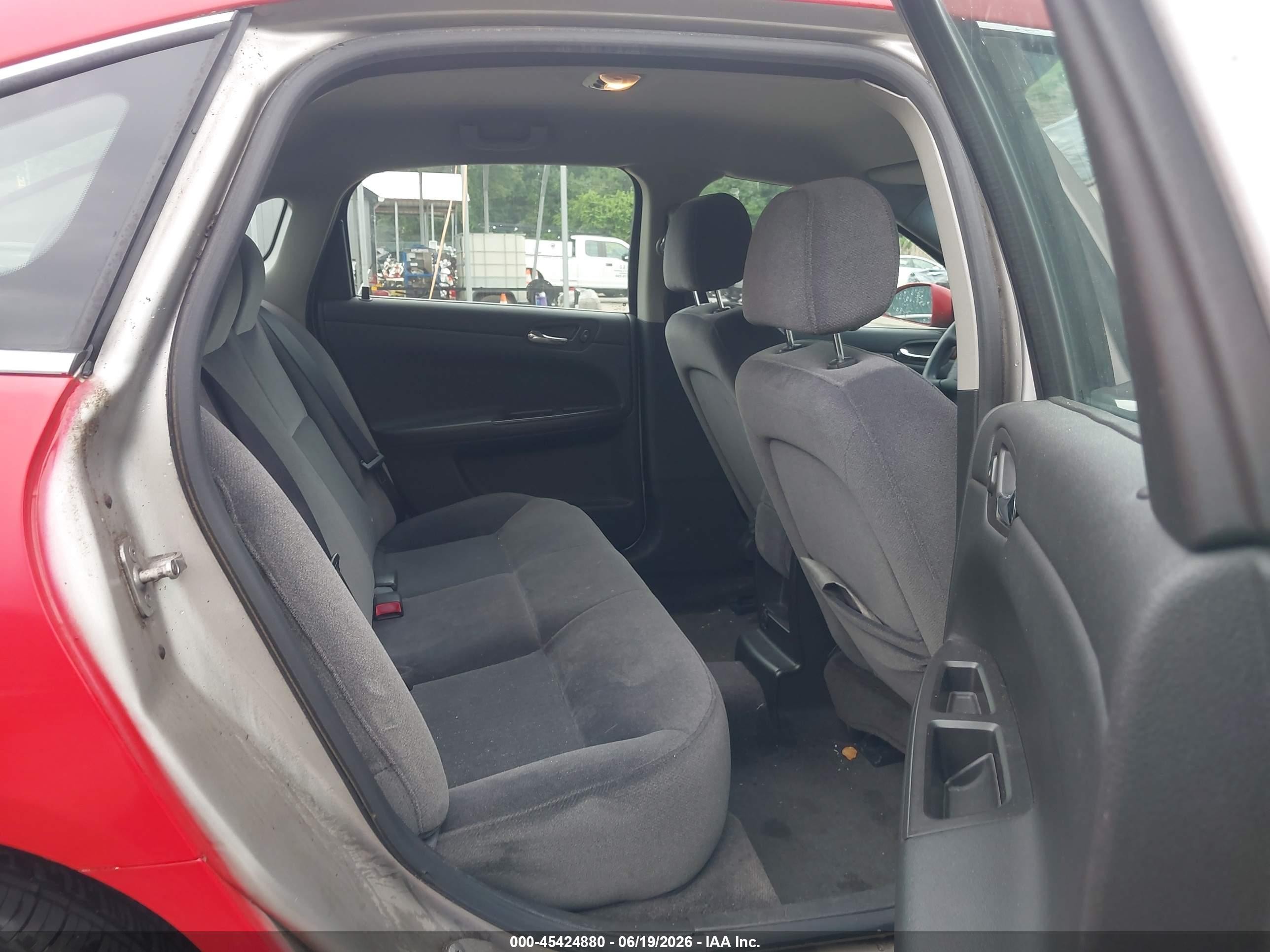 2007 Chevrolet Impala Ls Red vin: 2G1WB58K079184176