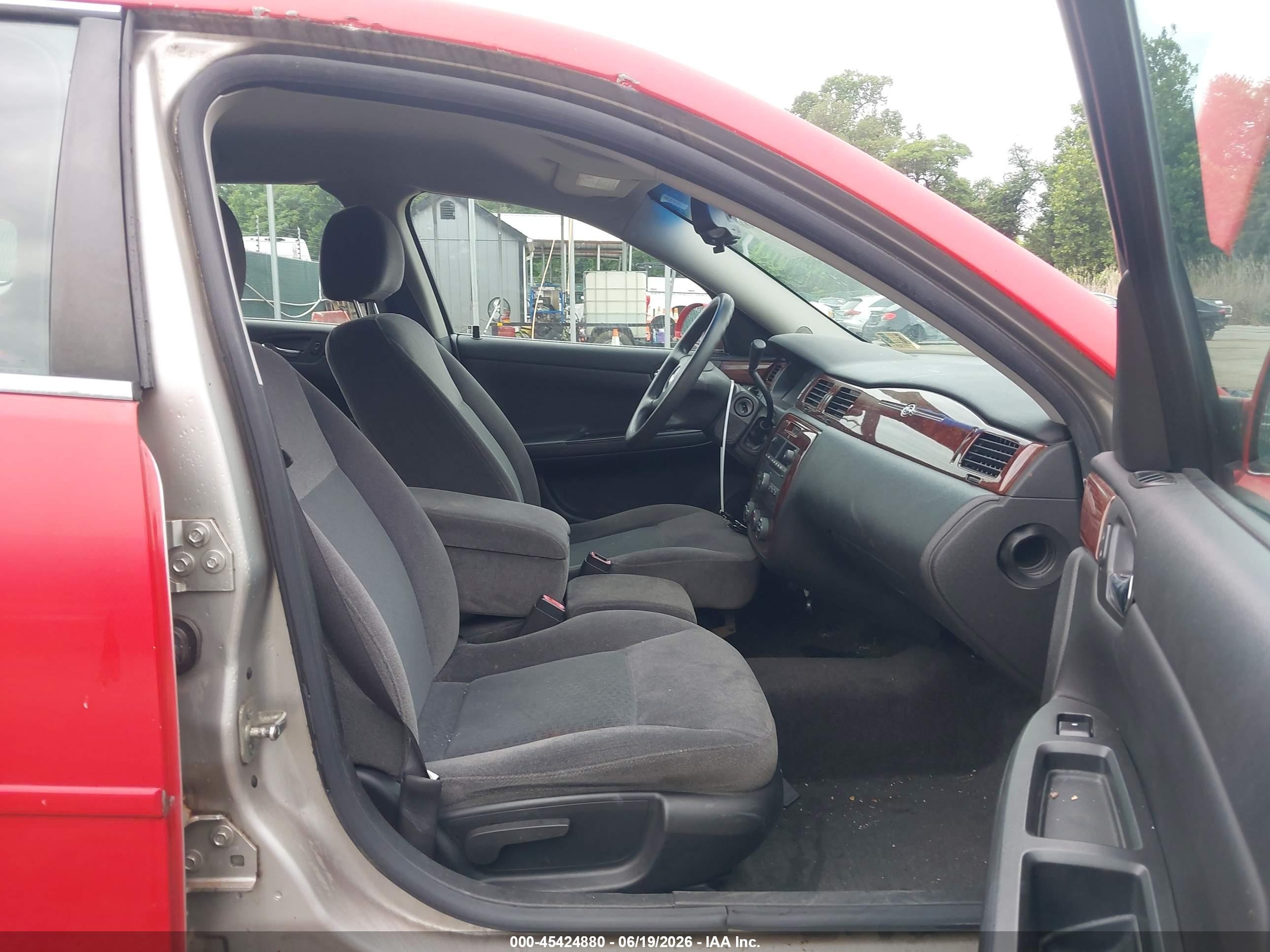 2007 Chevrolet Impala Ls Red vin: 2G1WB58K079184176